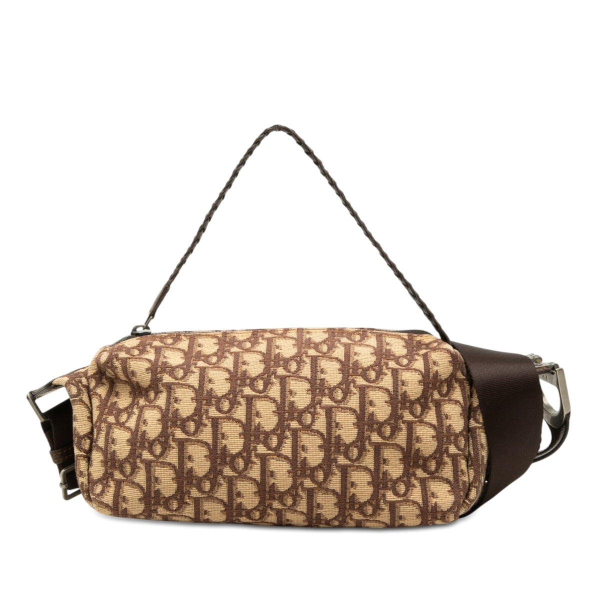 Dior Oblique Canvas Flight Shoulder Bag