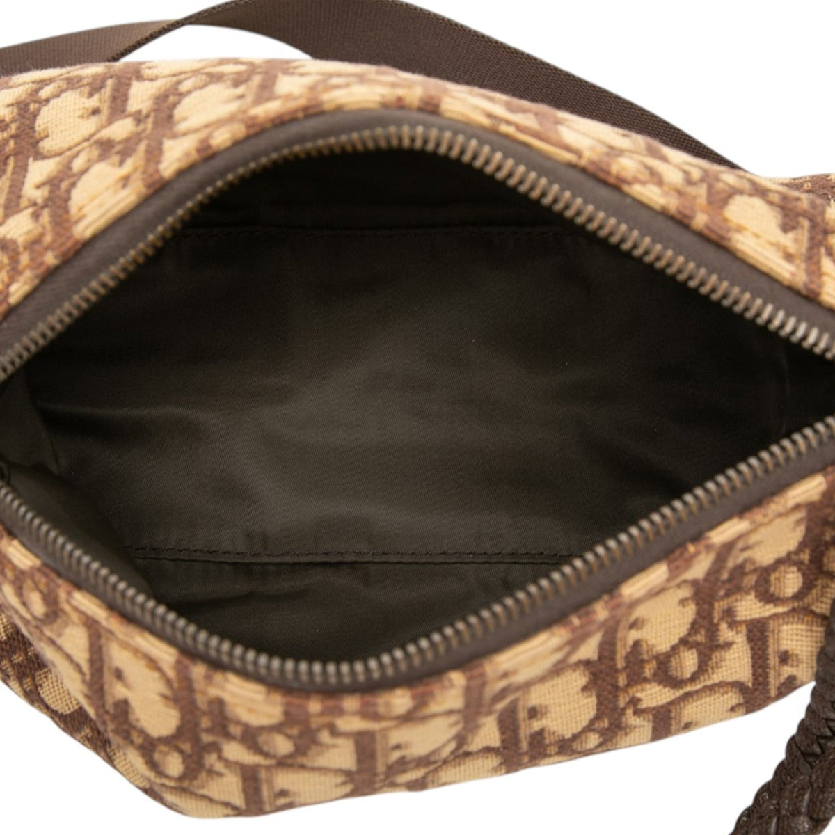 Dior Oblique Canvas Flight Shoulder Bag
