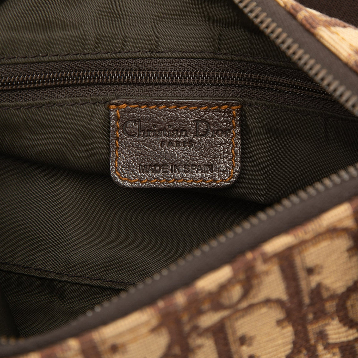 Dior Oblique Canvas Flight Shoulder Bag