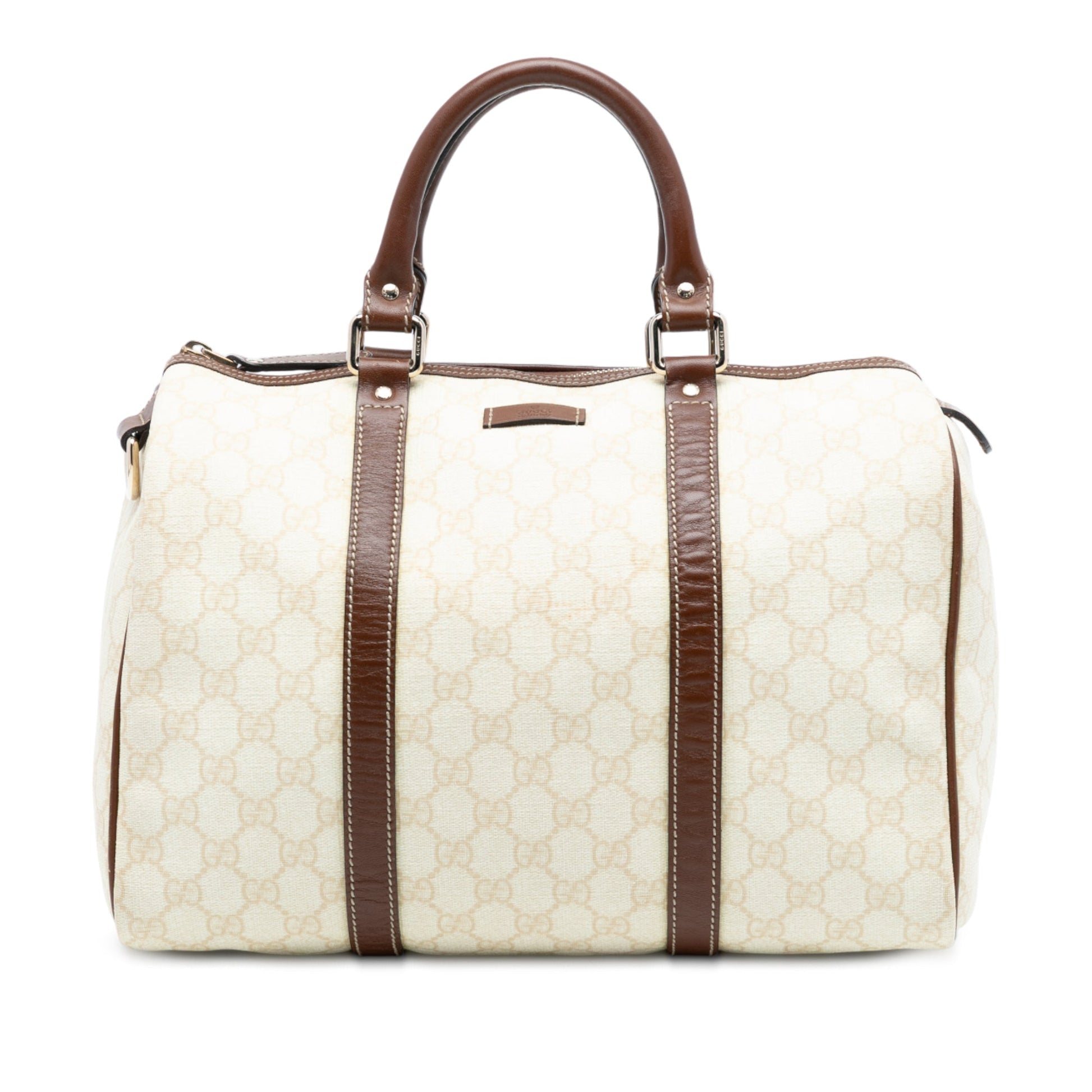 Gucci Medium GG Supreme Joy Boston Bag