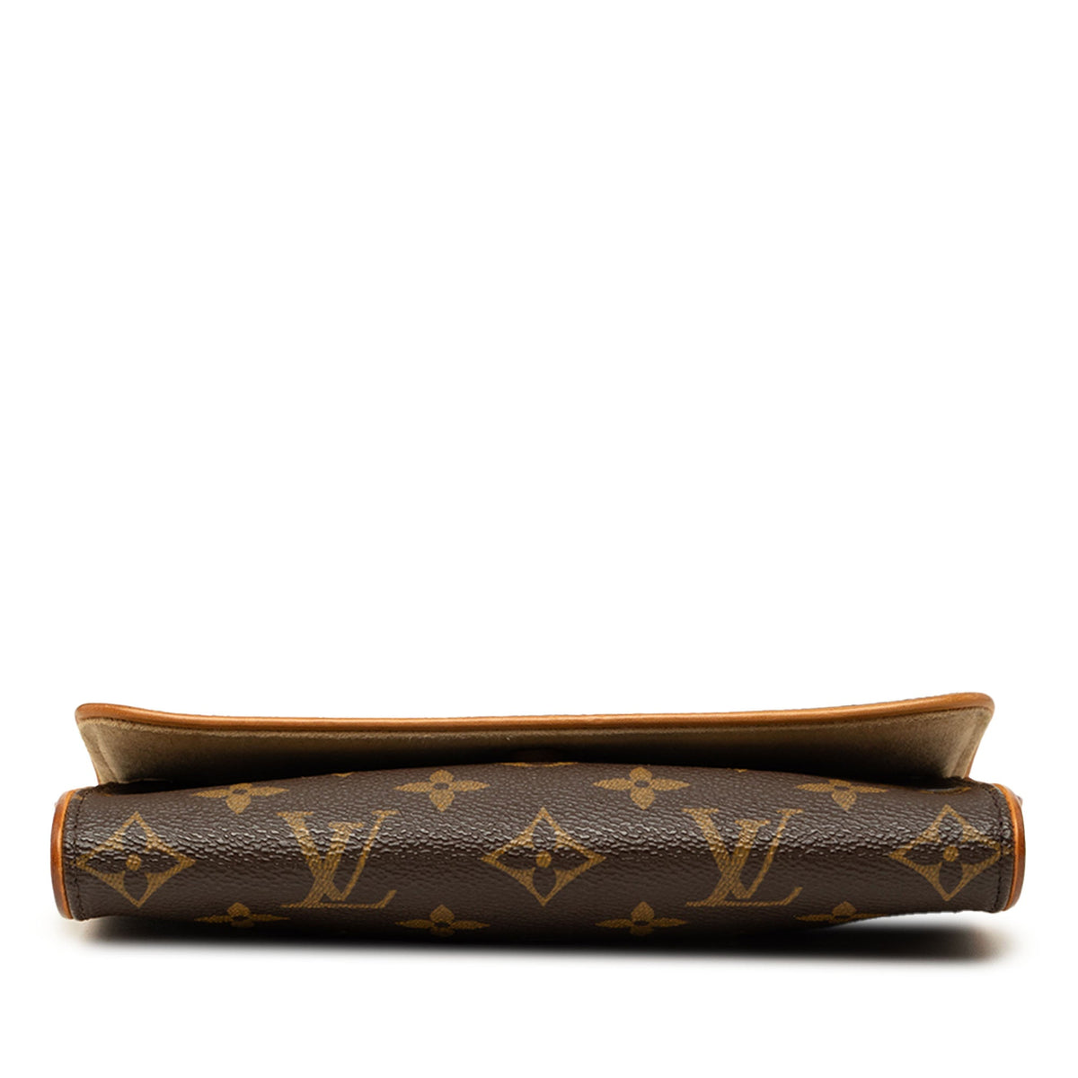 Louis Vuitton Monogram Pochette Twin PM — Brown