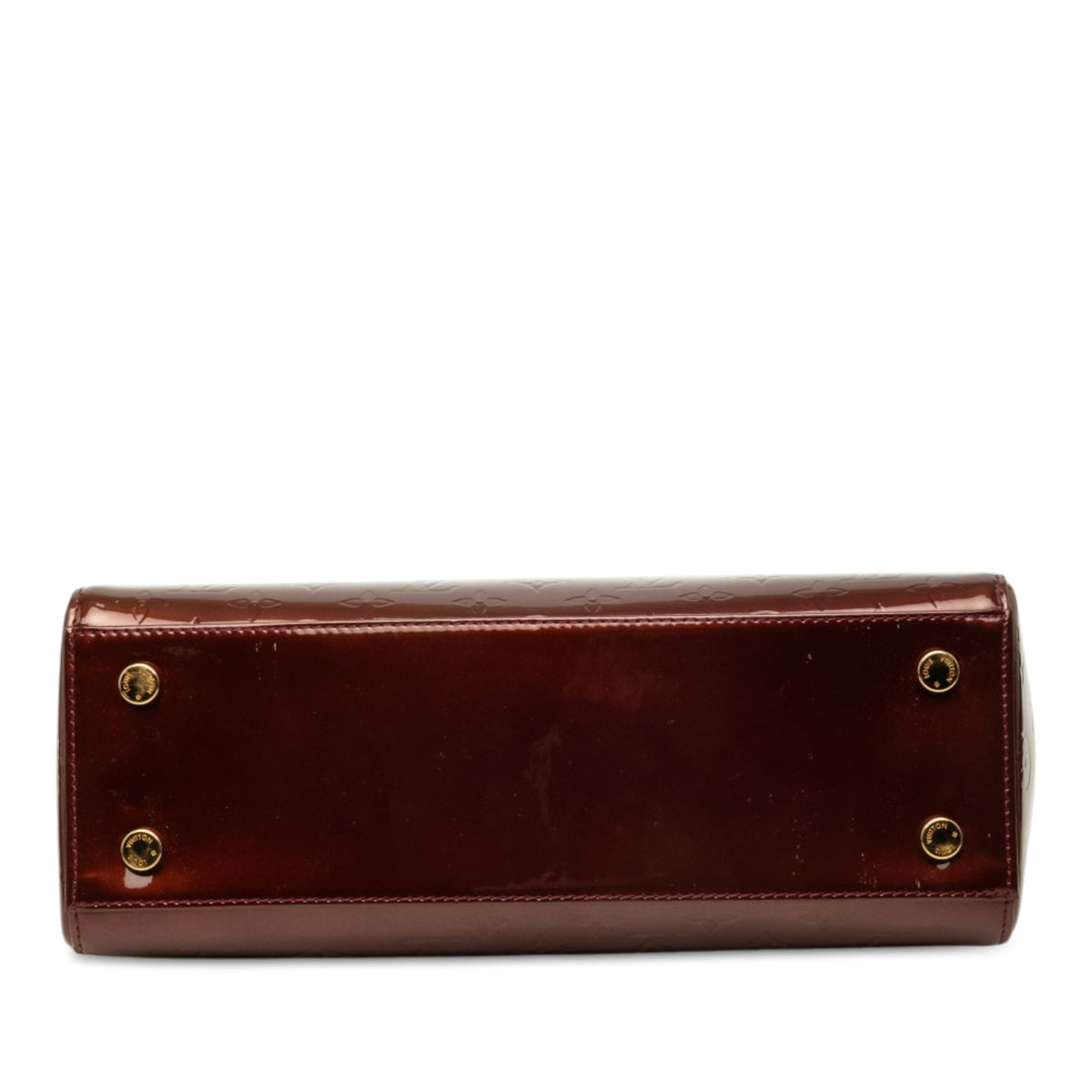 Louis Vuitton Monogram Vernis Brea MM — Red