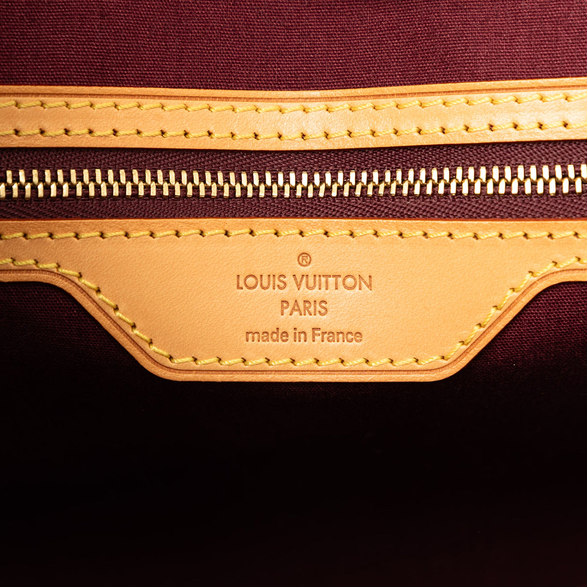 Louis Vuitton Monogram Vernis Brea MM — Red