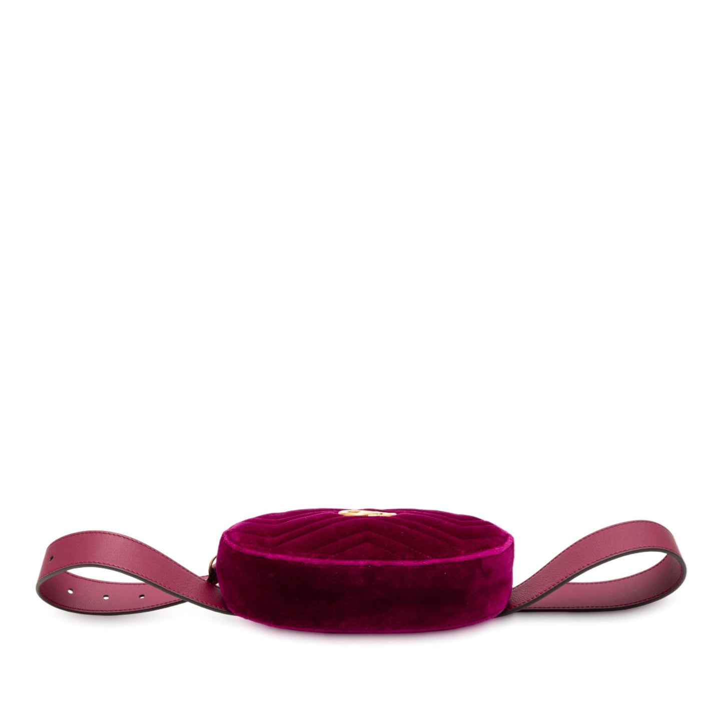 Gucci GG Marmont Matelasse Velvet Belt Bag
