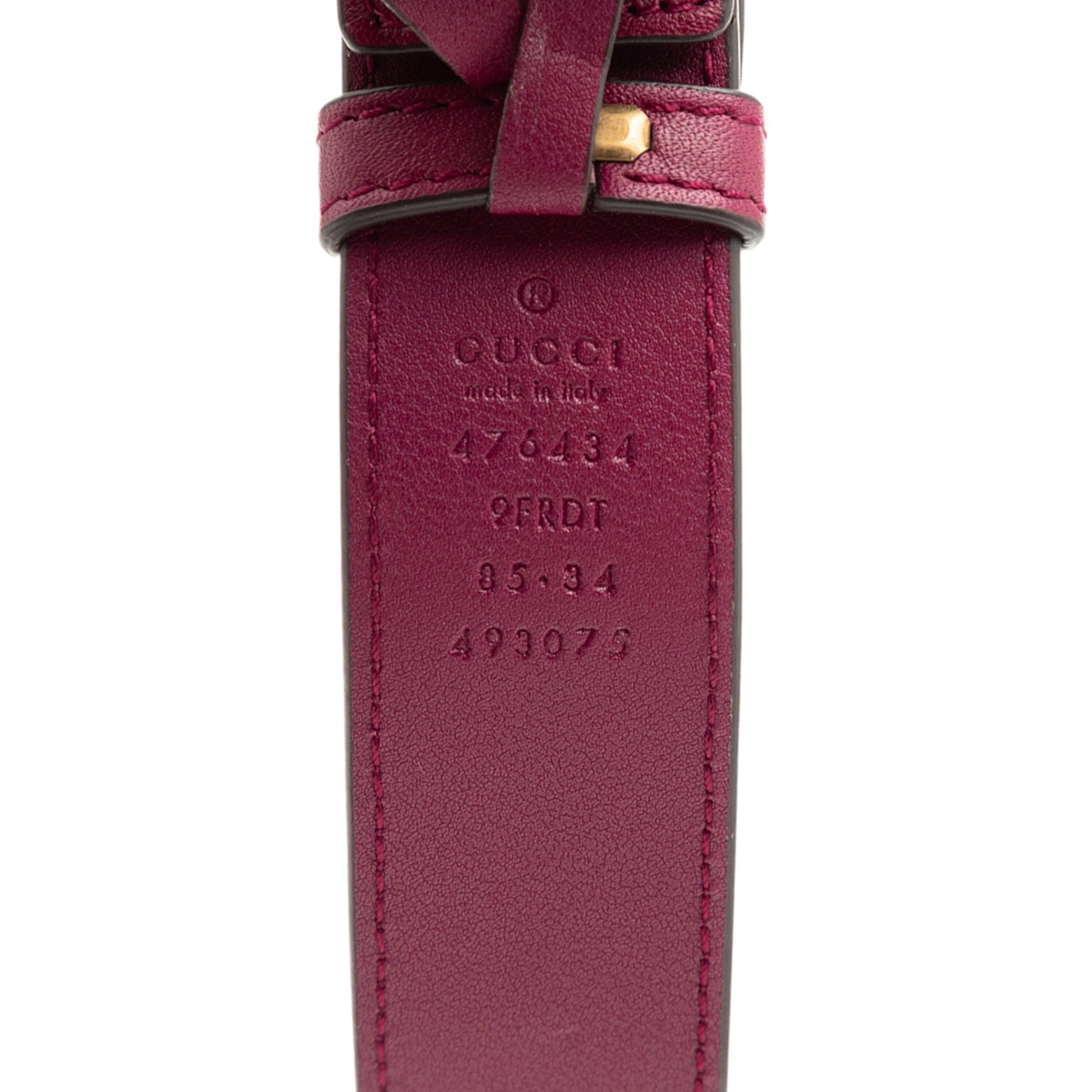 Gucci GG Marmont Matelasse Velvet Belt Bag