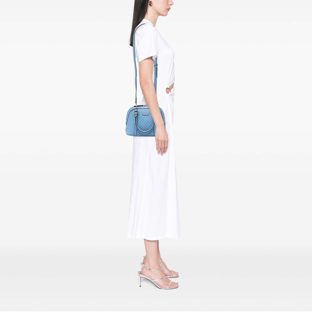 Gucci Mini Microguccissima Dome Satchel
