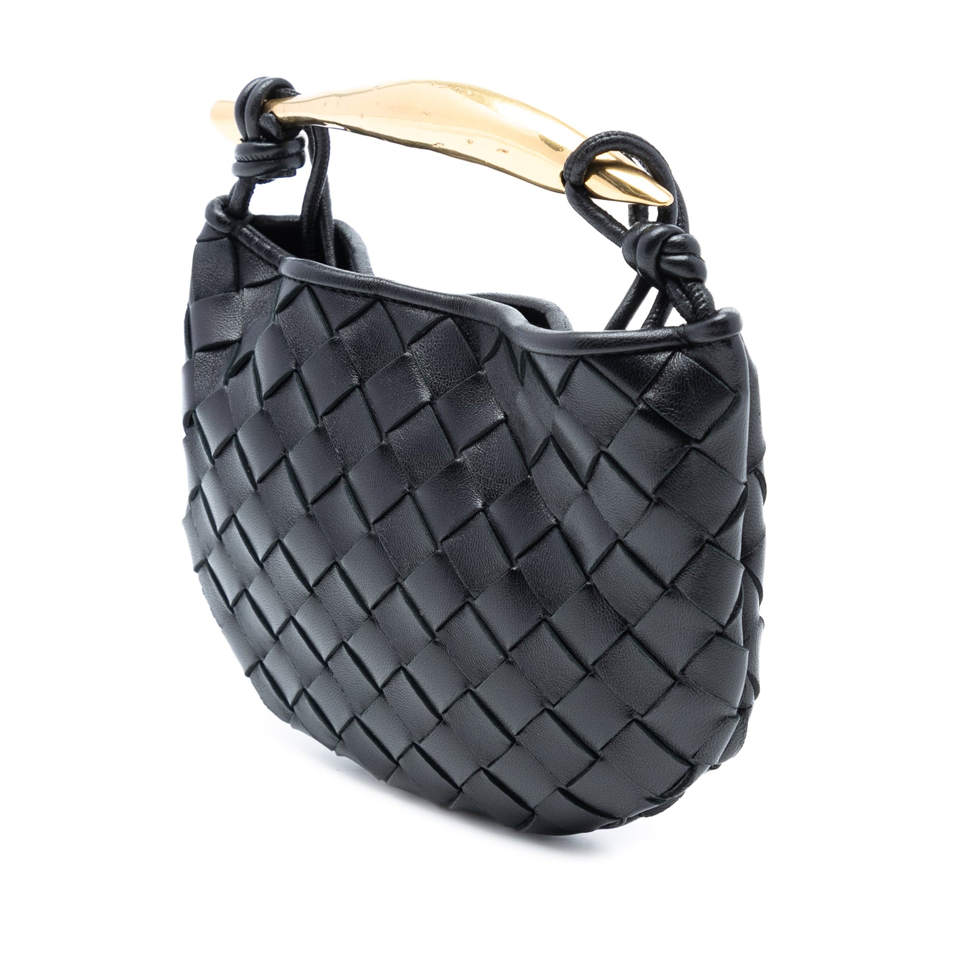 Bottega Veneta Baby Lambskin Intrecciato Sardine
