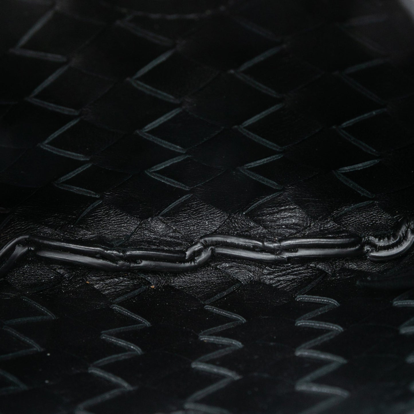 Bottega Veneta Baby Lambskin Intrecciato Sardine