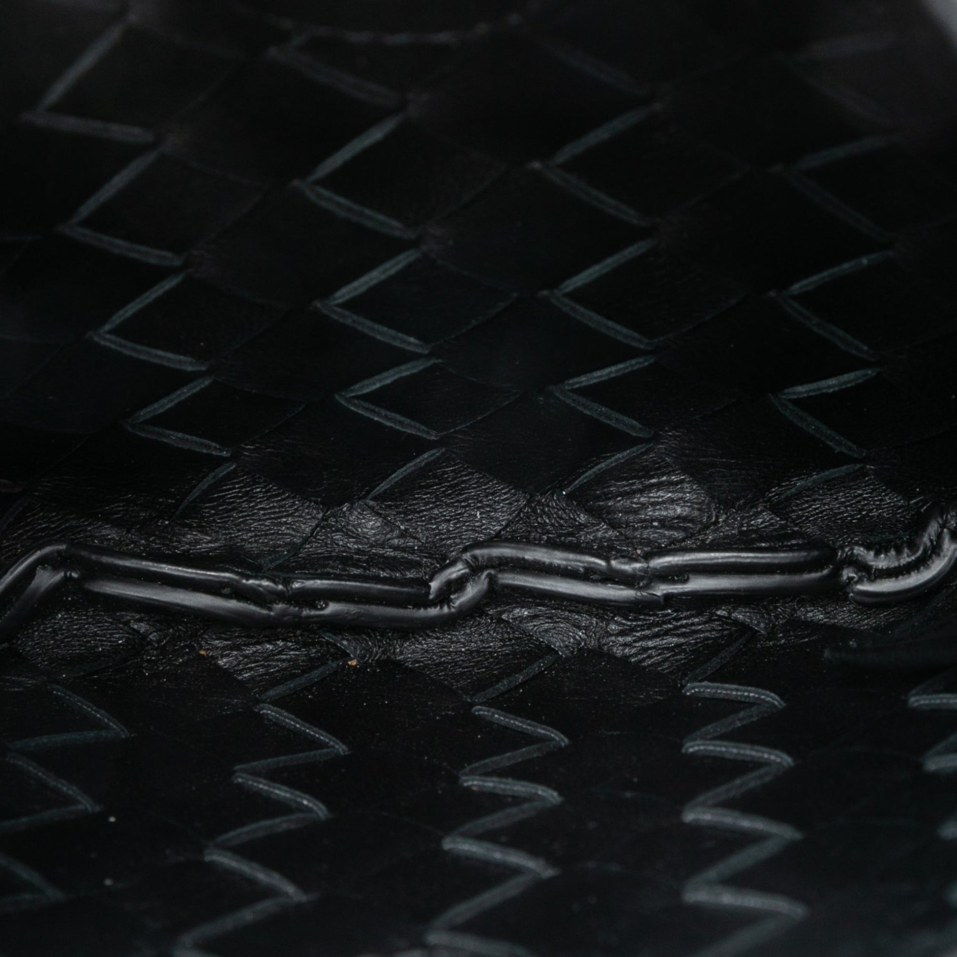Bottega Veneta Baby Lambskin Intrecciato Sardine