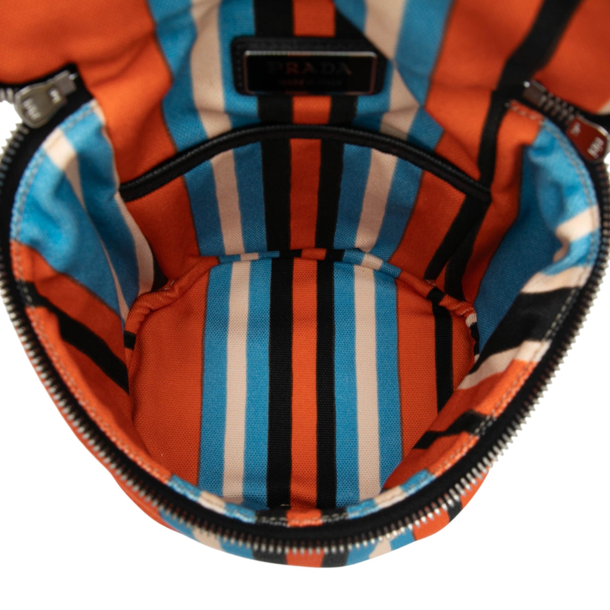 Prada Canvas Canapa Baiadera Crossbody