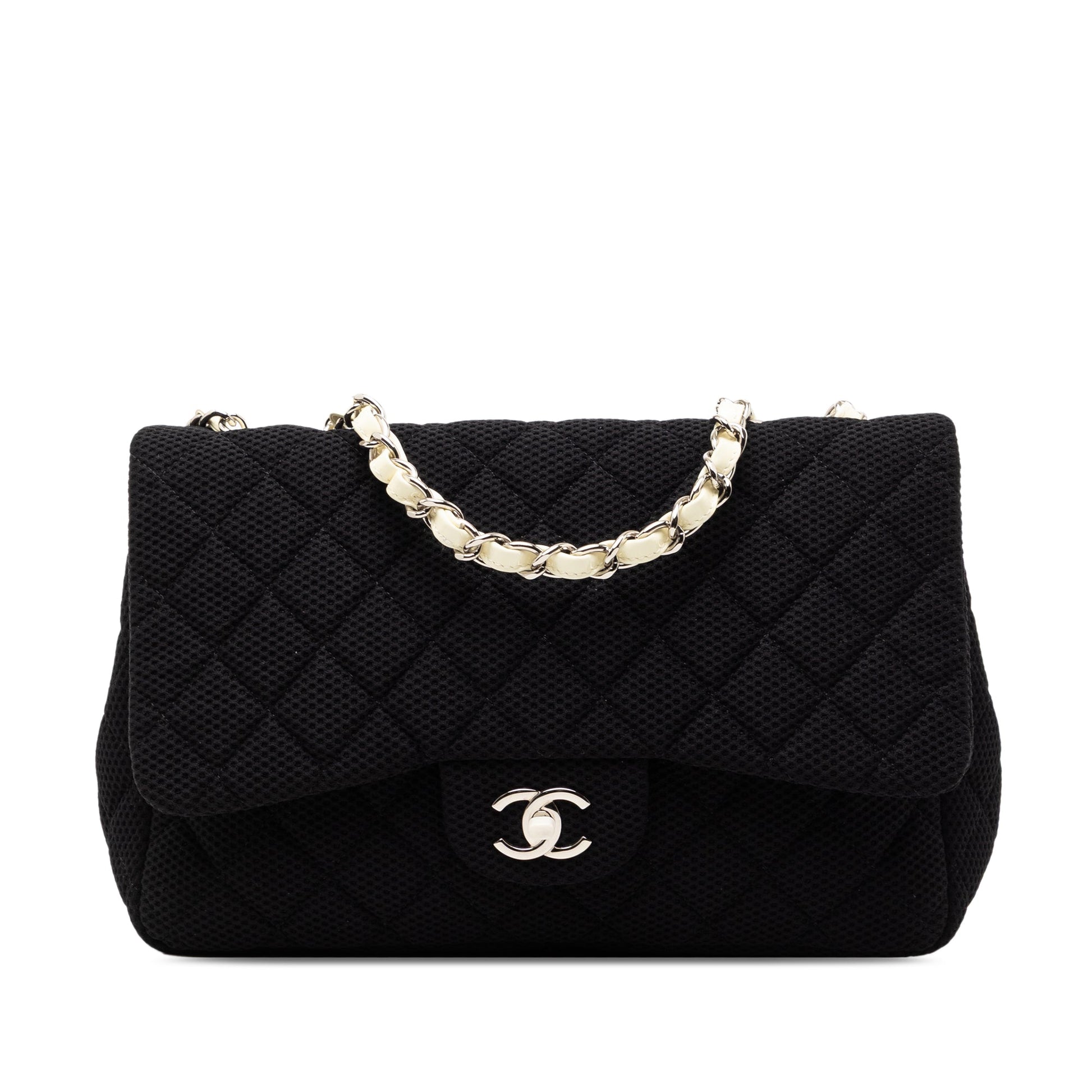 Chanel Jumbo Classic Mesh Single Flap