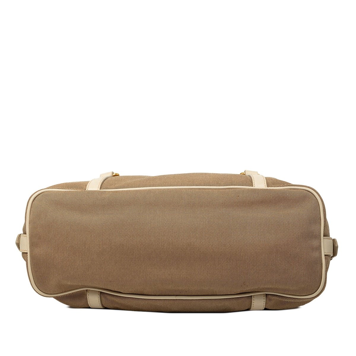Prada Canvas Canapa Logo Shoulder Bag