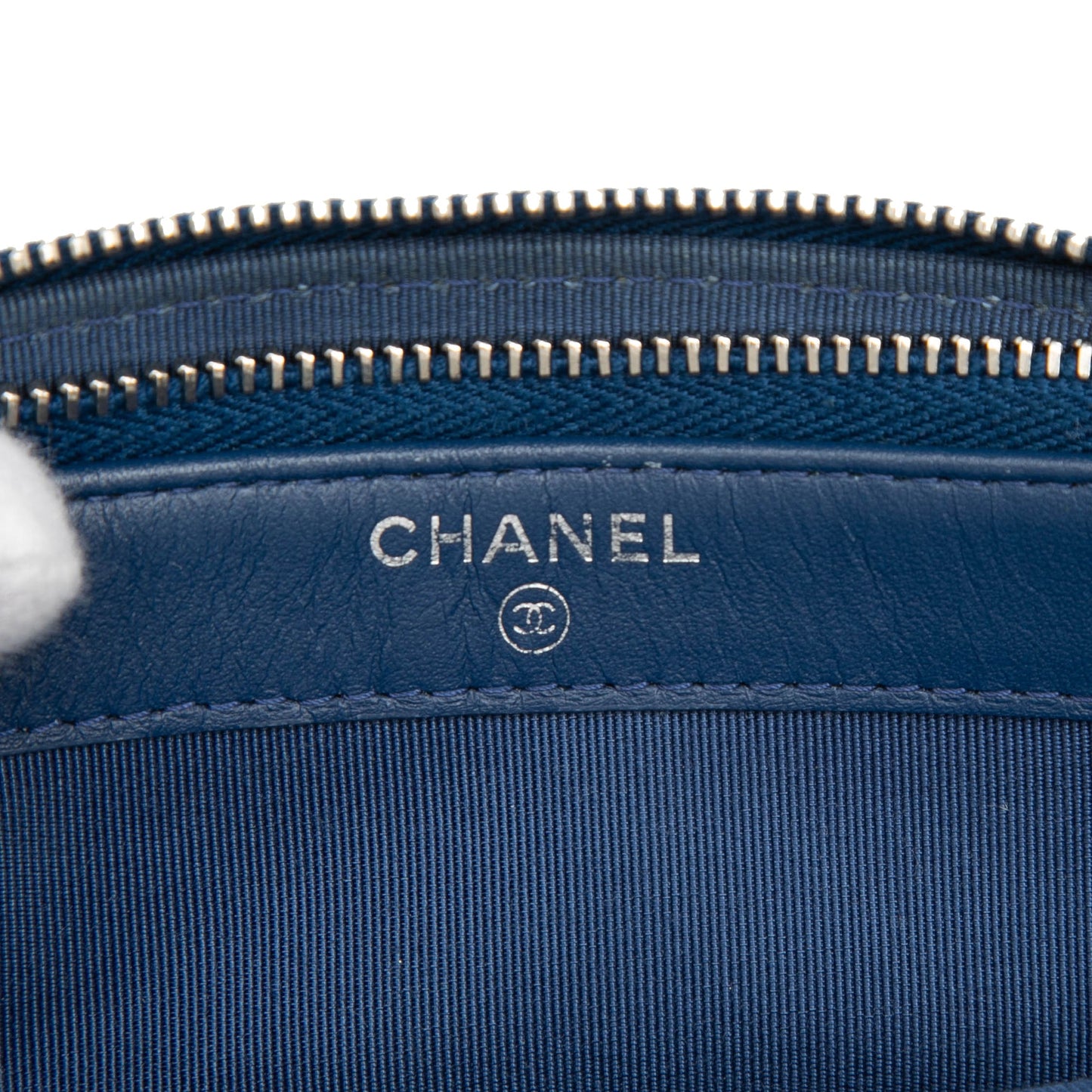 Small Quilted Caviar Clutch With Chain