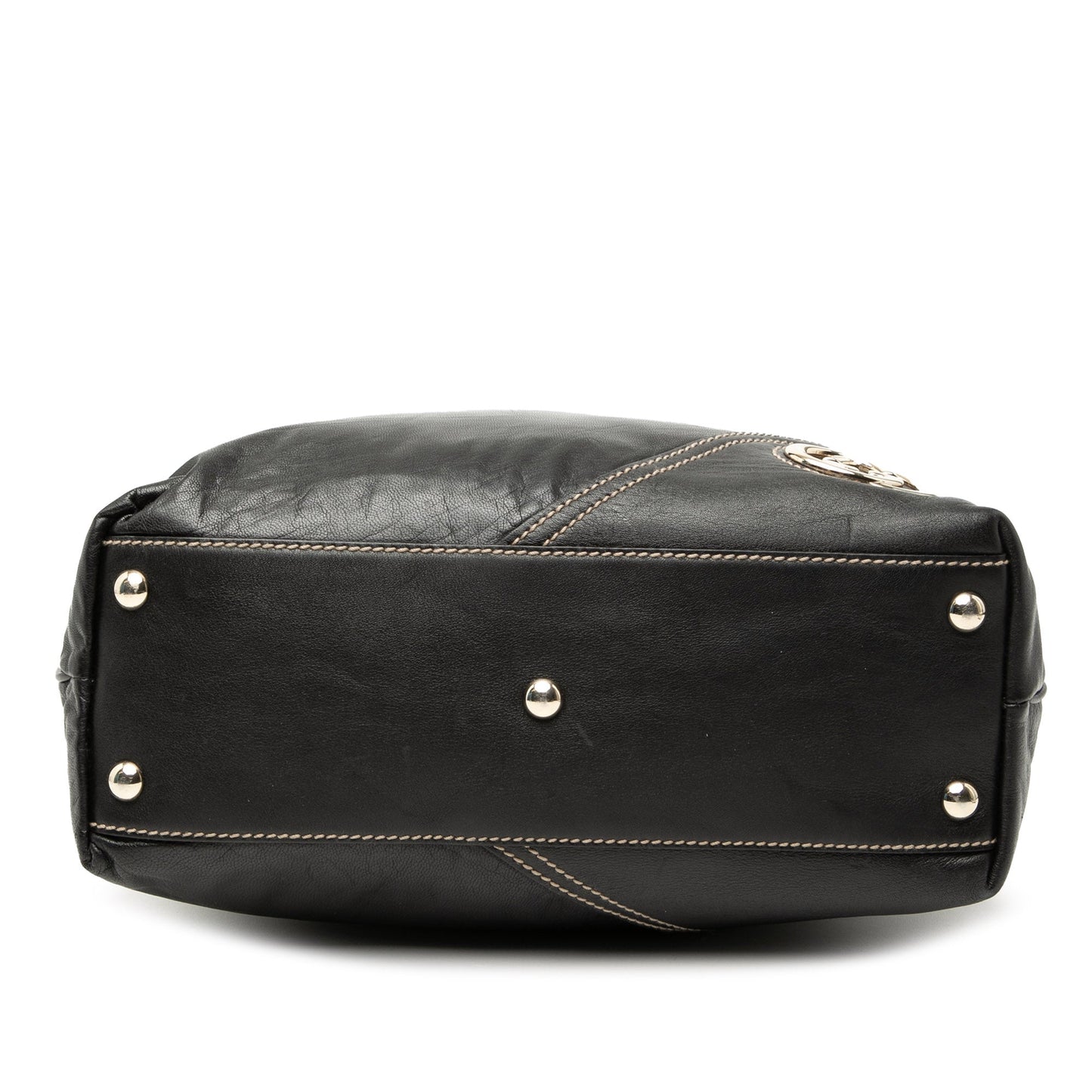 Gucci Leather Britt Tote
