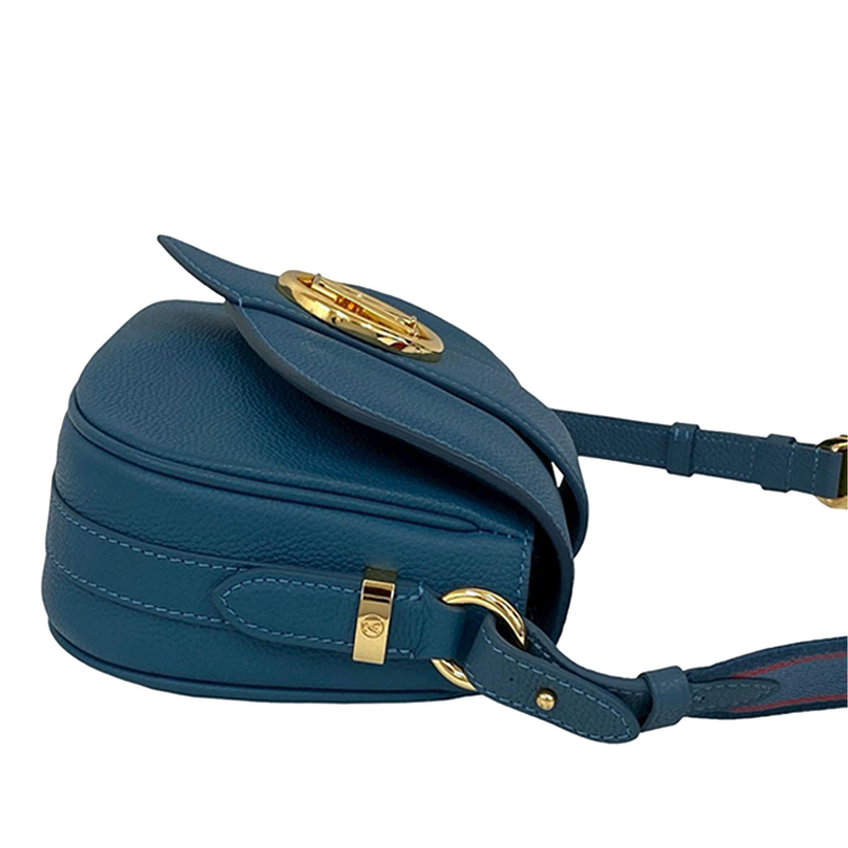 Louis Vuitton Grained Calfskin LV Pont 9 Soft MM