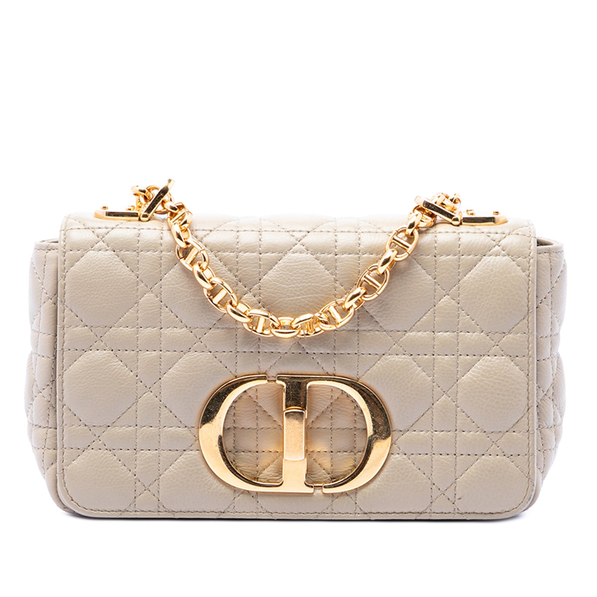 Dior Small Calfskin Cannage Caro Crossbody