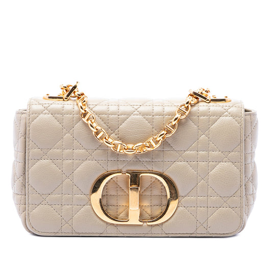 Dior Small Calfskin Cannage Caro Crossbody