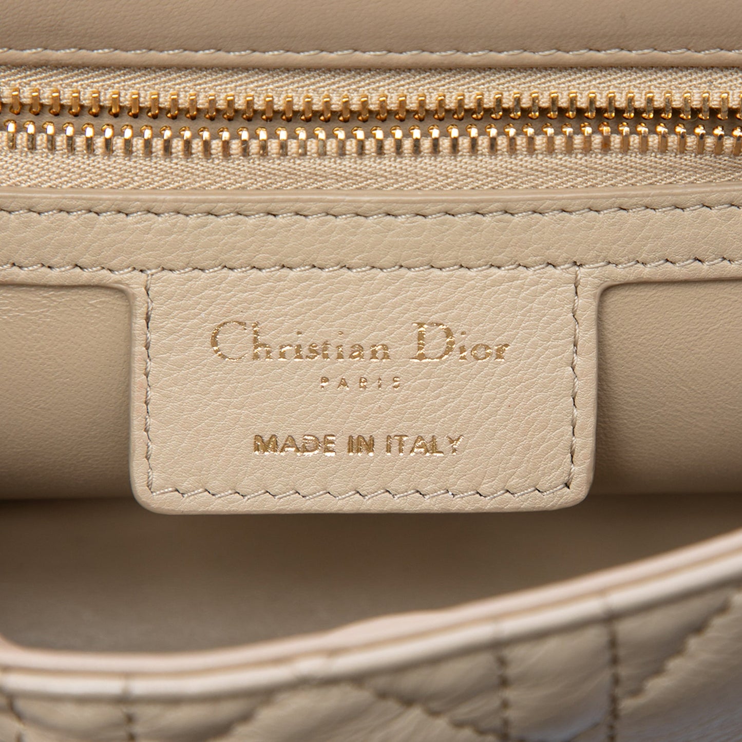 Dior Small Calfskin Cannage Caro Crossbody