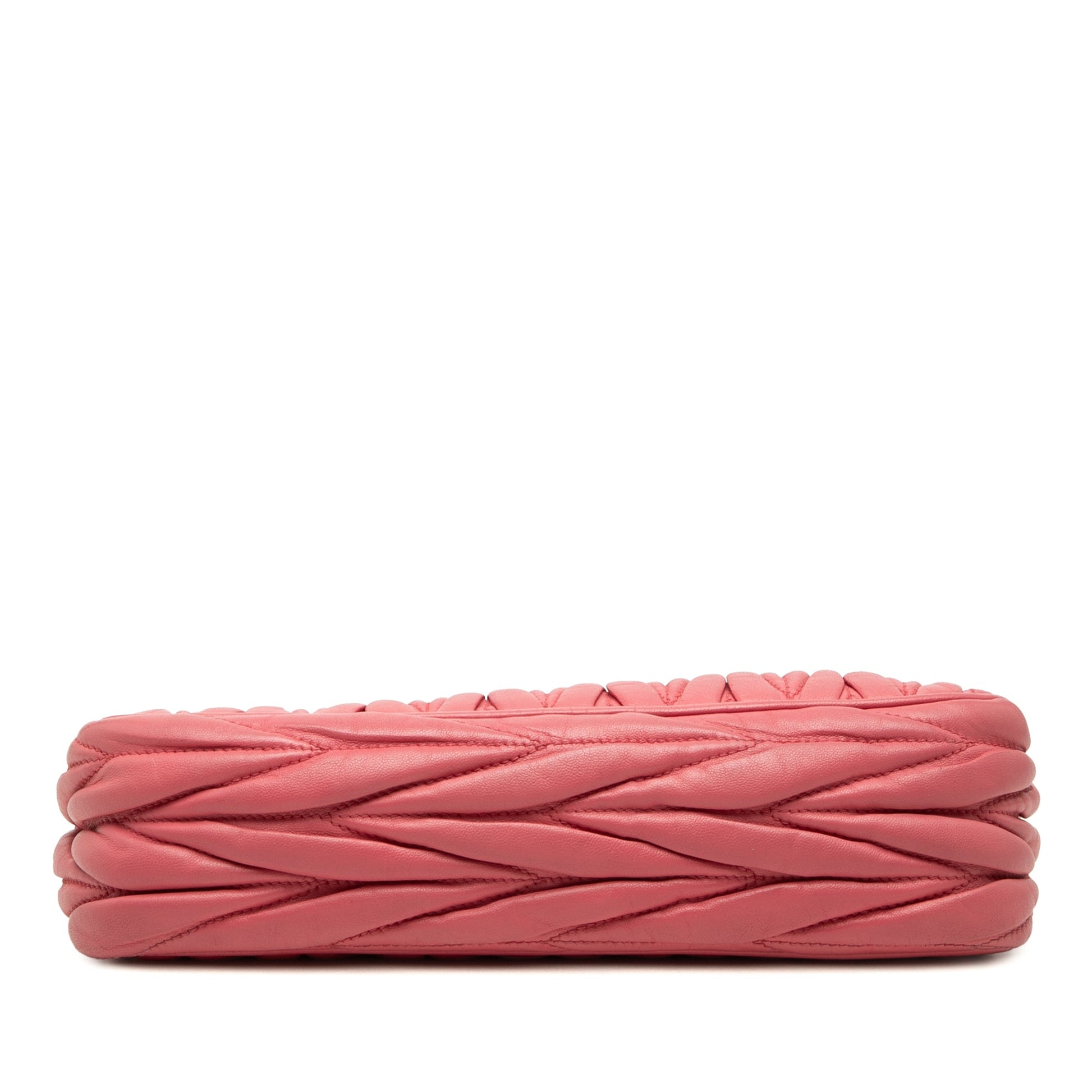 Miu Miu Matelasse Nappa Frame Shoulder Bag