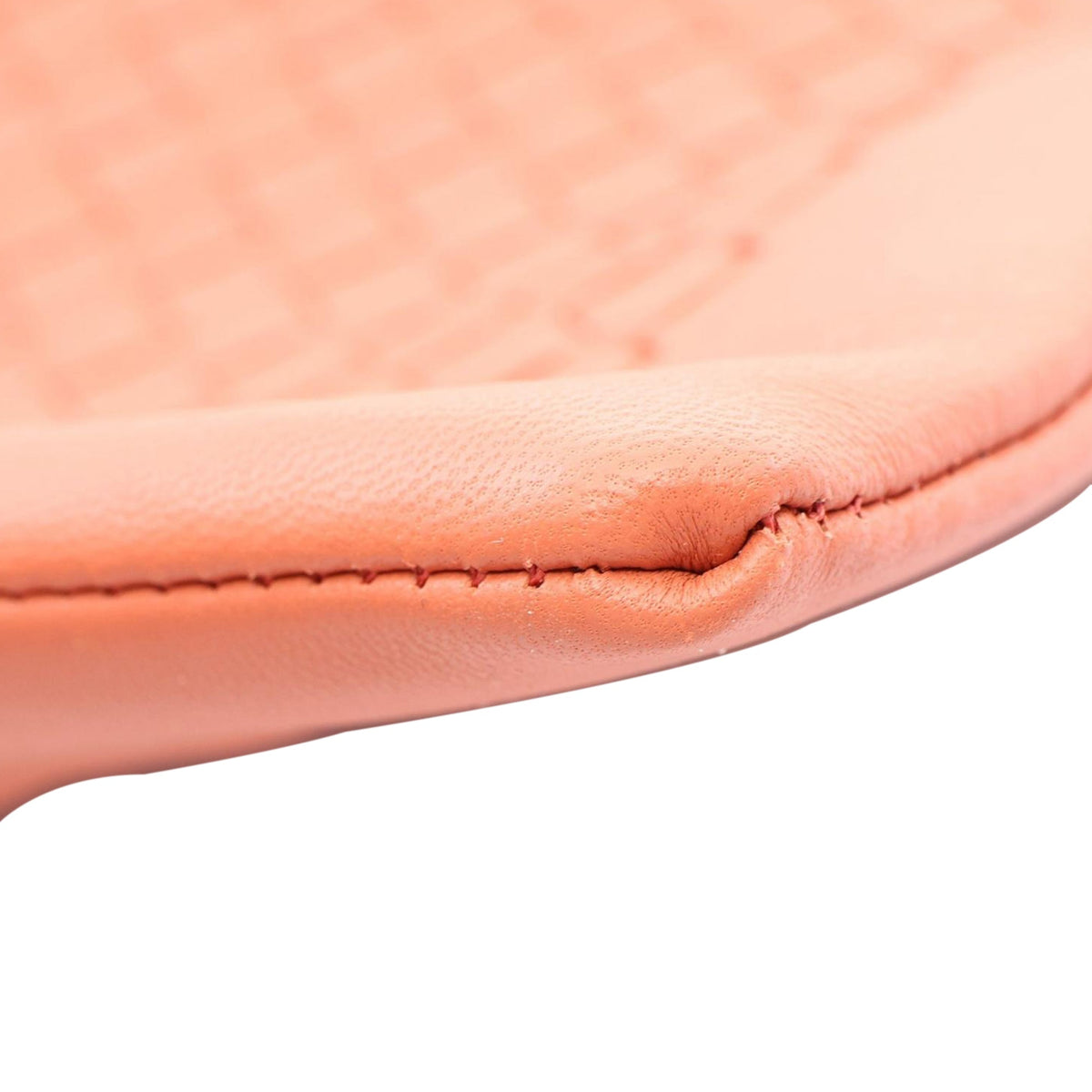 Bottega Veneta Nappa Intrecciato Clutch — Orange