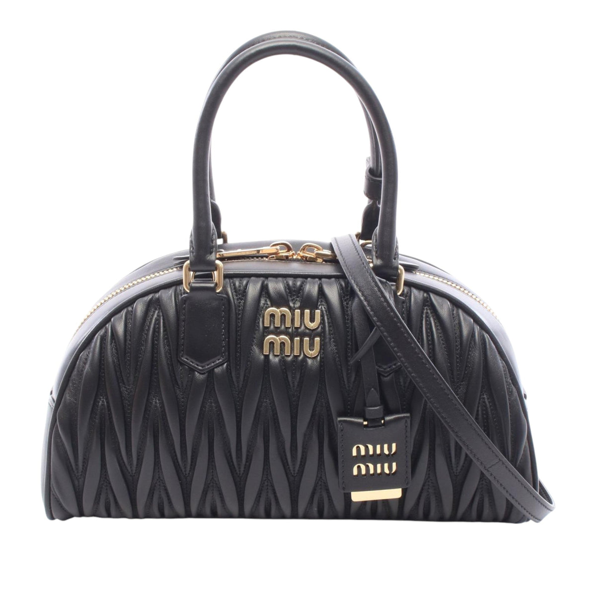 Miu Miu Matelasse Nappa Arcadie Satchel