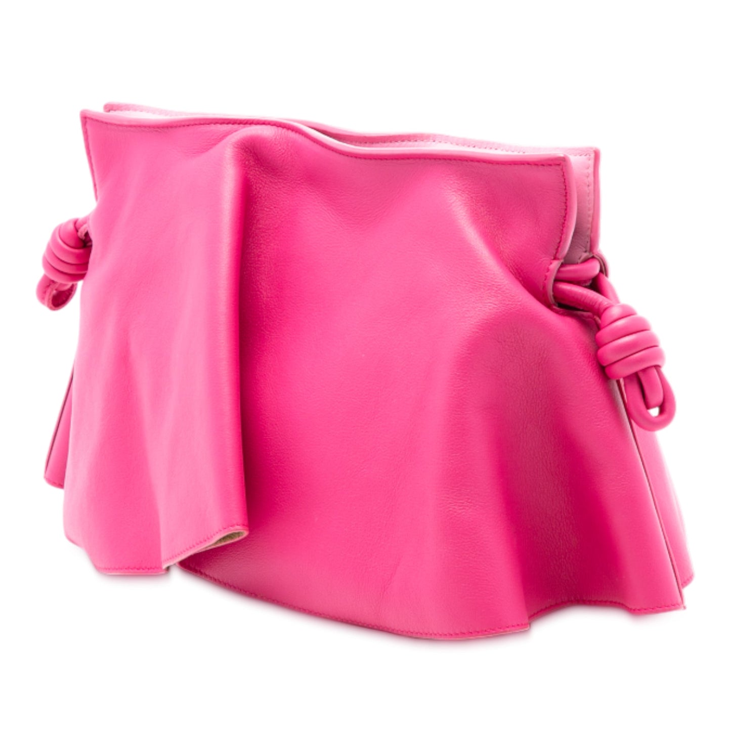 LOEWE Paula Ibiza Mini Petal Nappa Flamenco Knot Crossbody