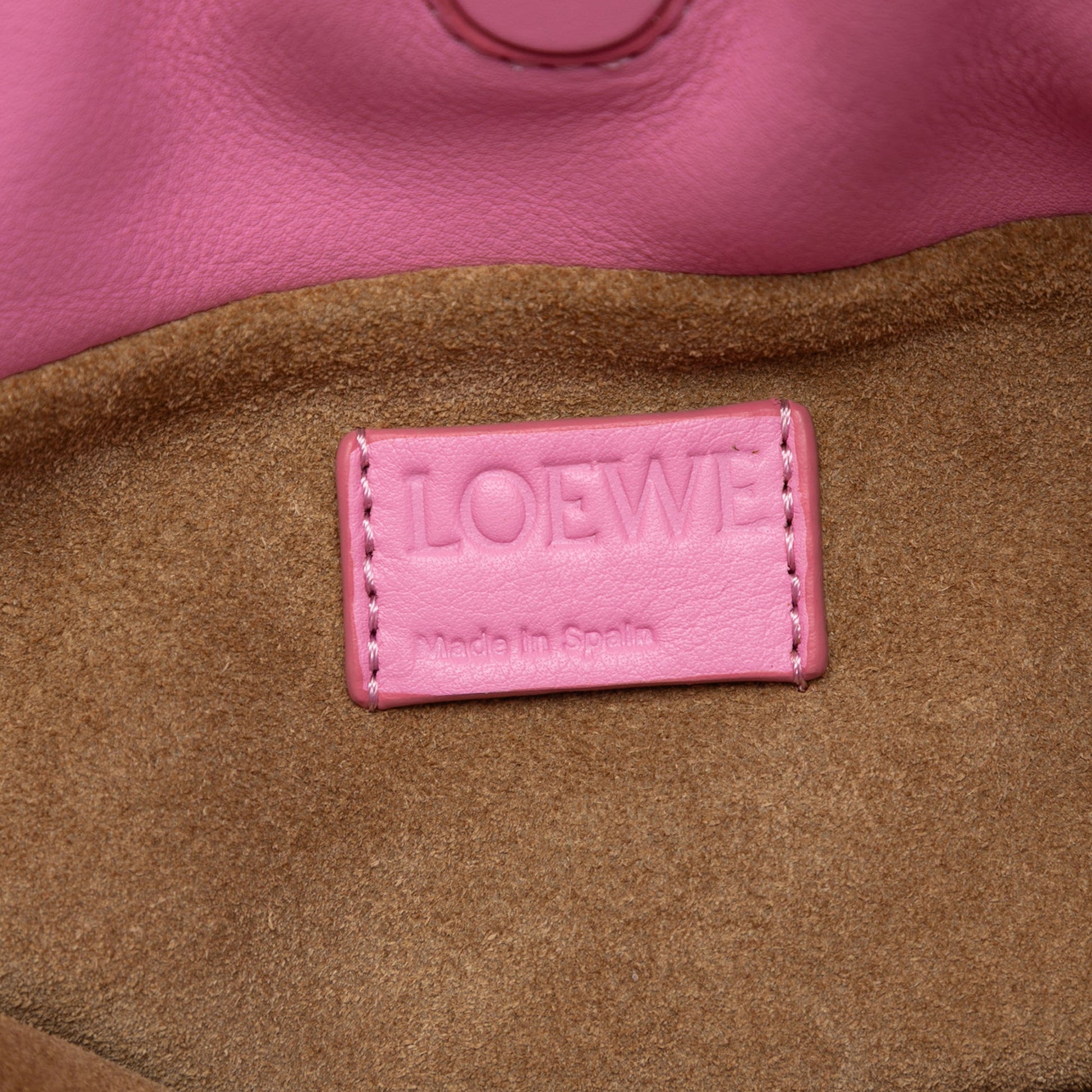 LOEWE Paula Ibiza Mini Petal Nappa Flamenco Knot Crossbody
