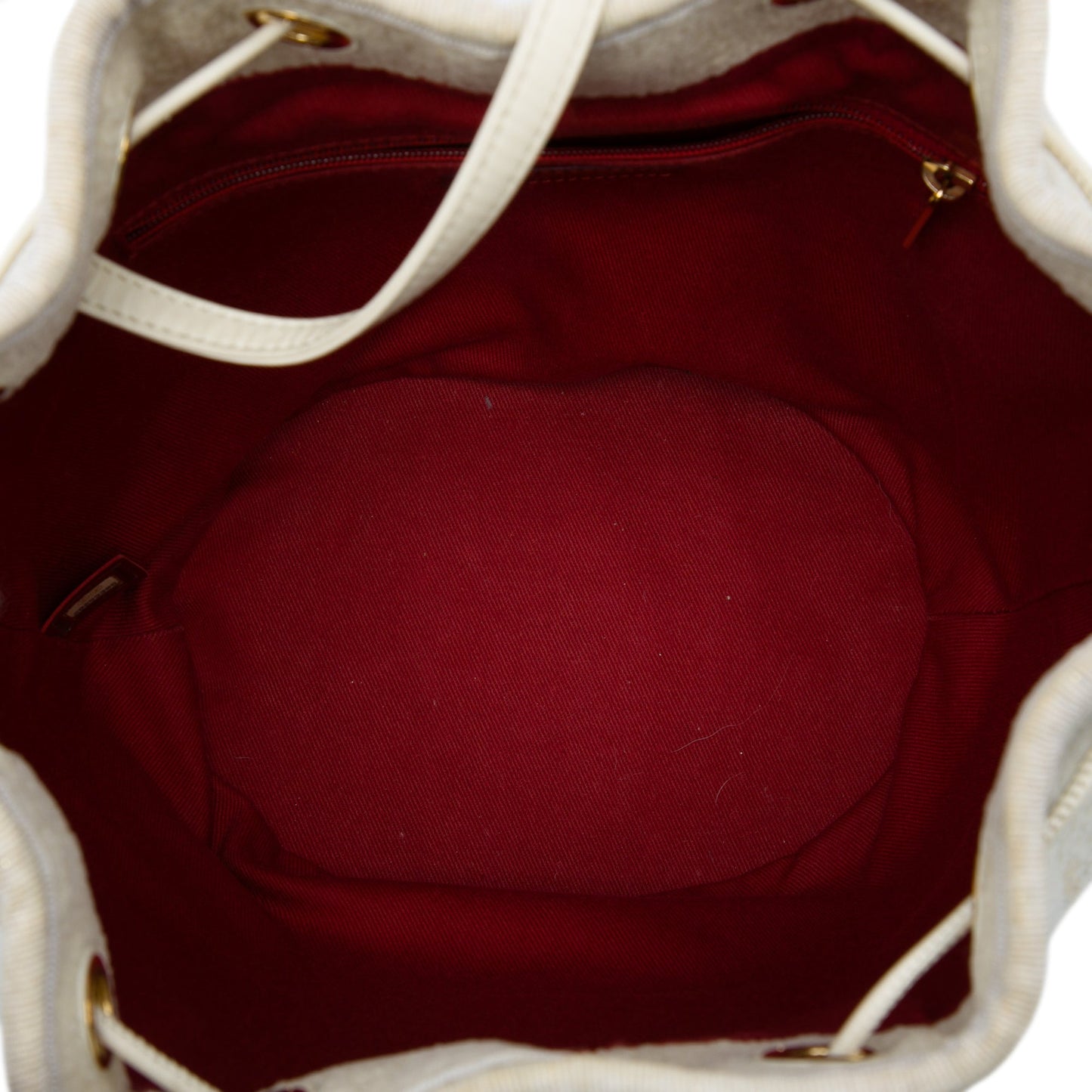 Chanel Small Tweed Deauville Drawstring Bucket Bag