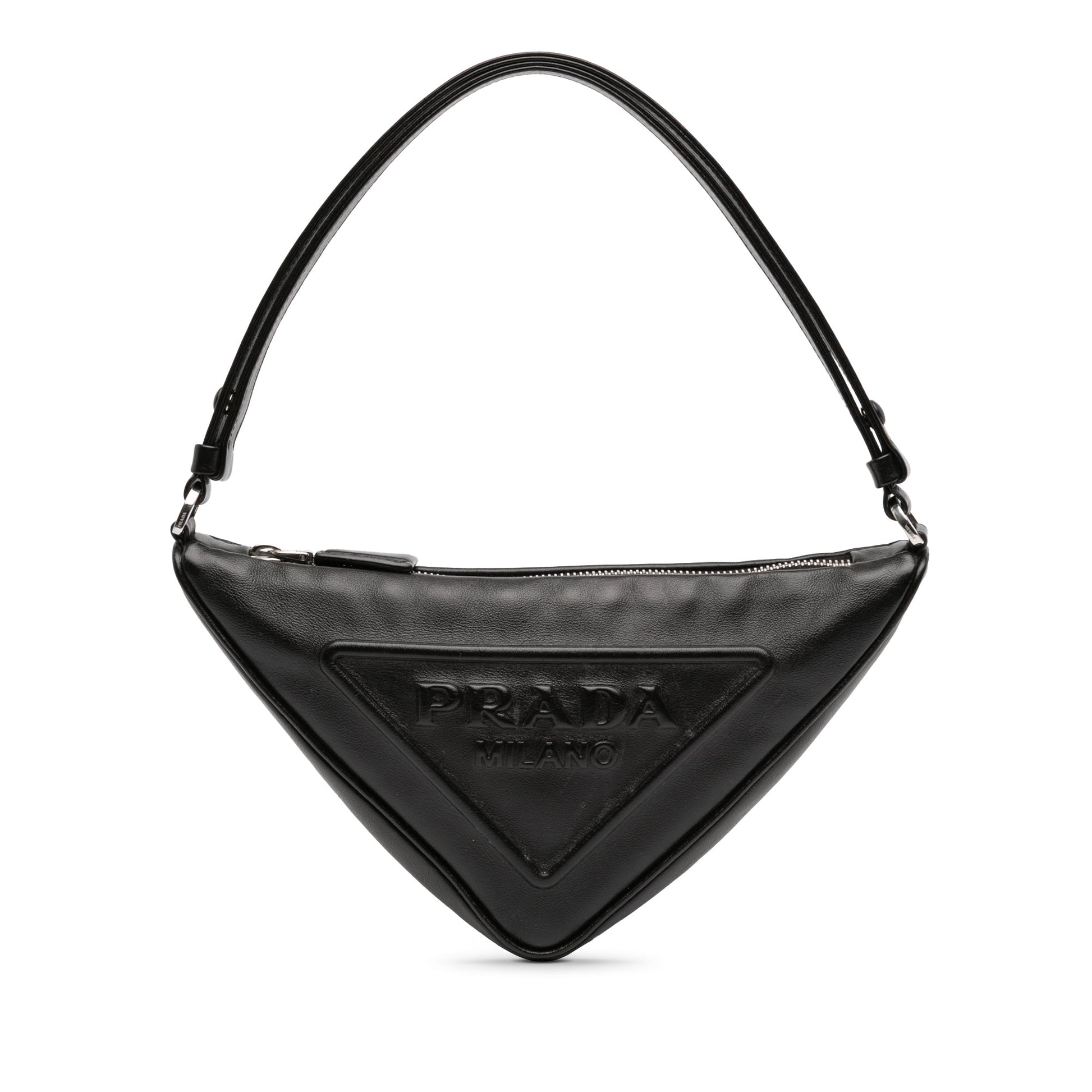 Prada Grace Lux Triangle Satchel