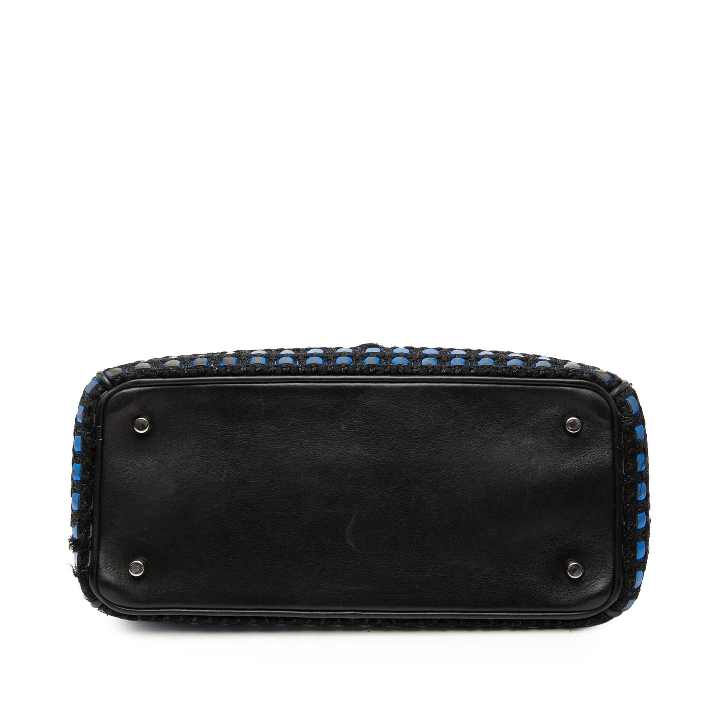 Dior Small Tweed Patch Diorissimo Tote