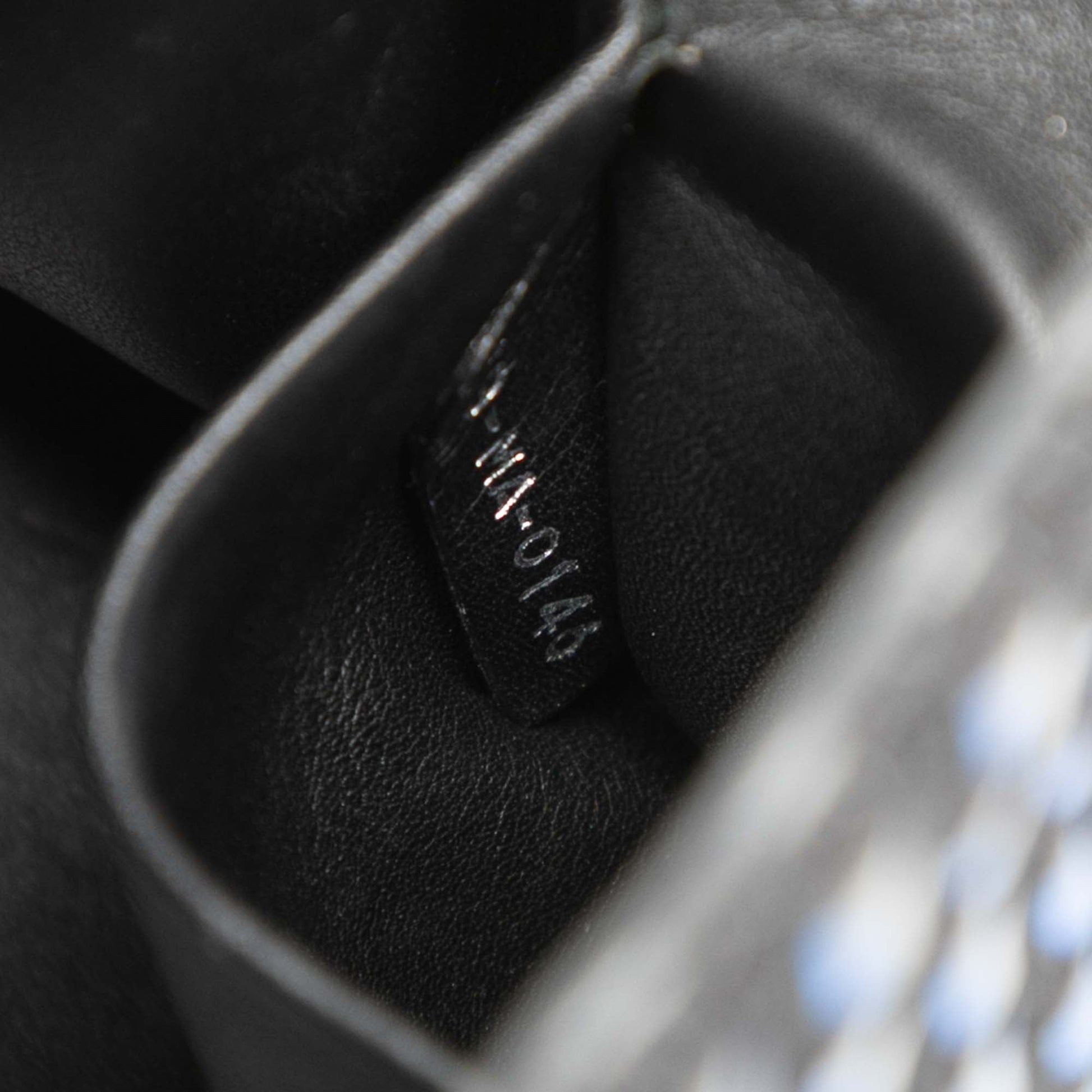 Dior Small Tweed Patch Diorissimo Tote