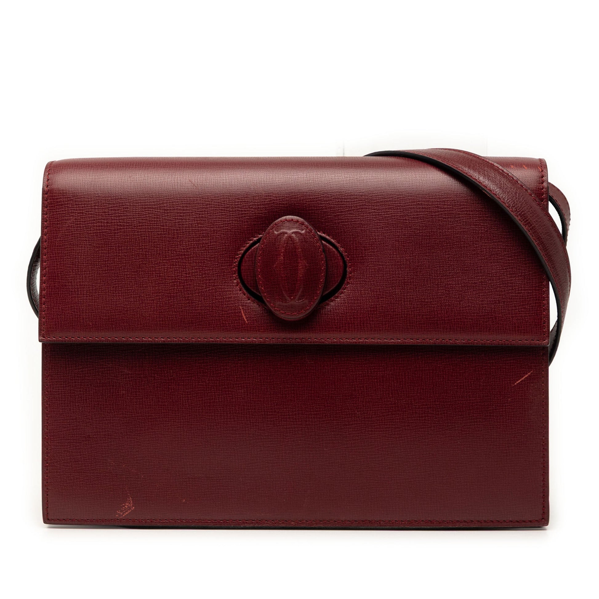 Cartier Leather Must De Cartier Crossbody