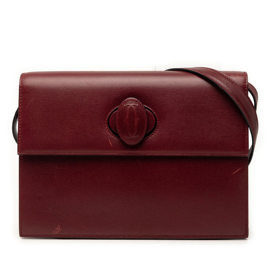 Cartier Leather Must De Cartier Crossbody