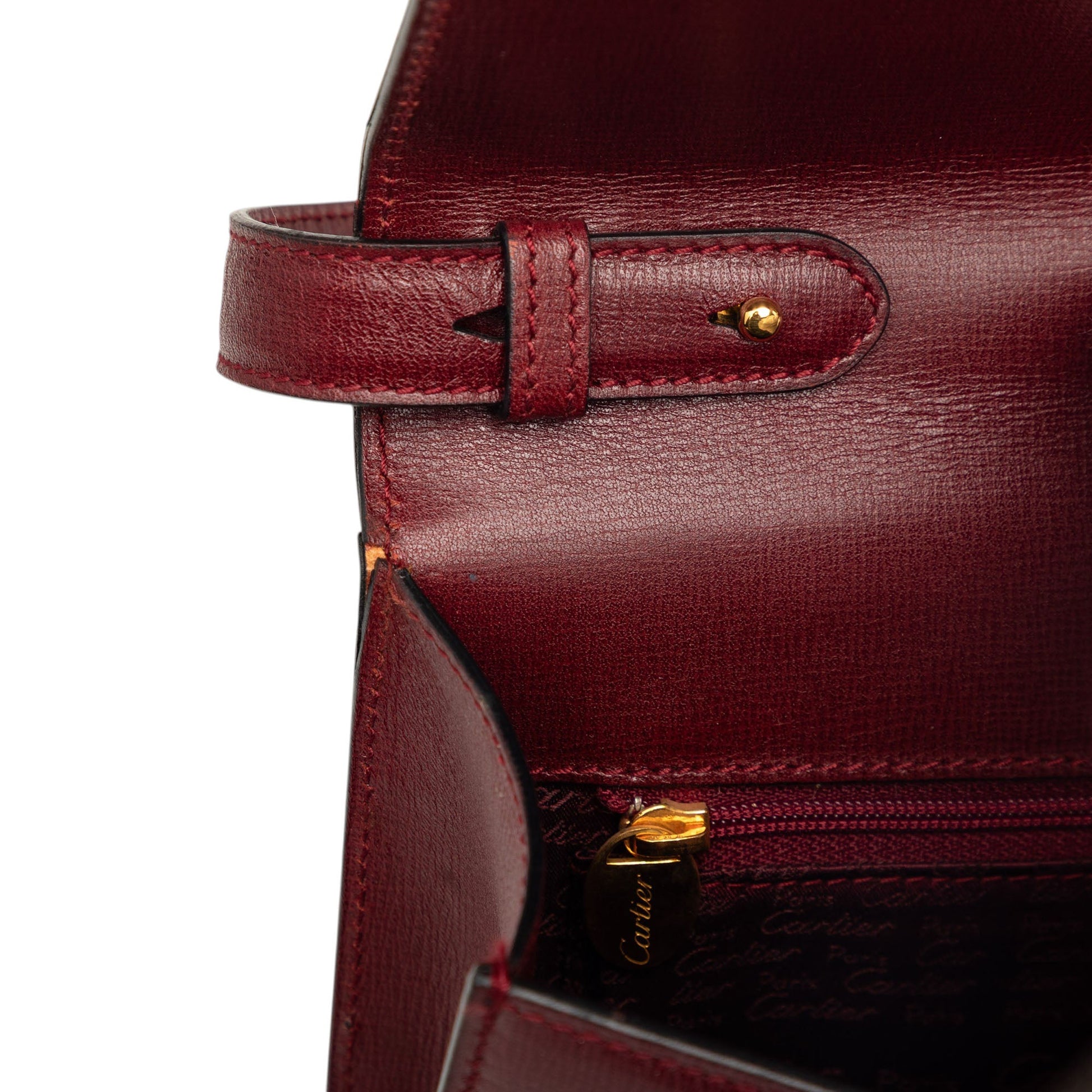 Cartier Leather Must De Cartier Crossbody