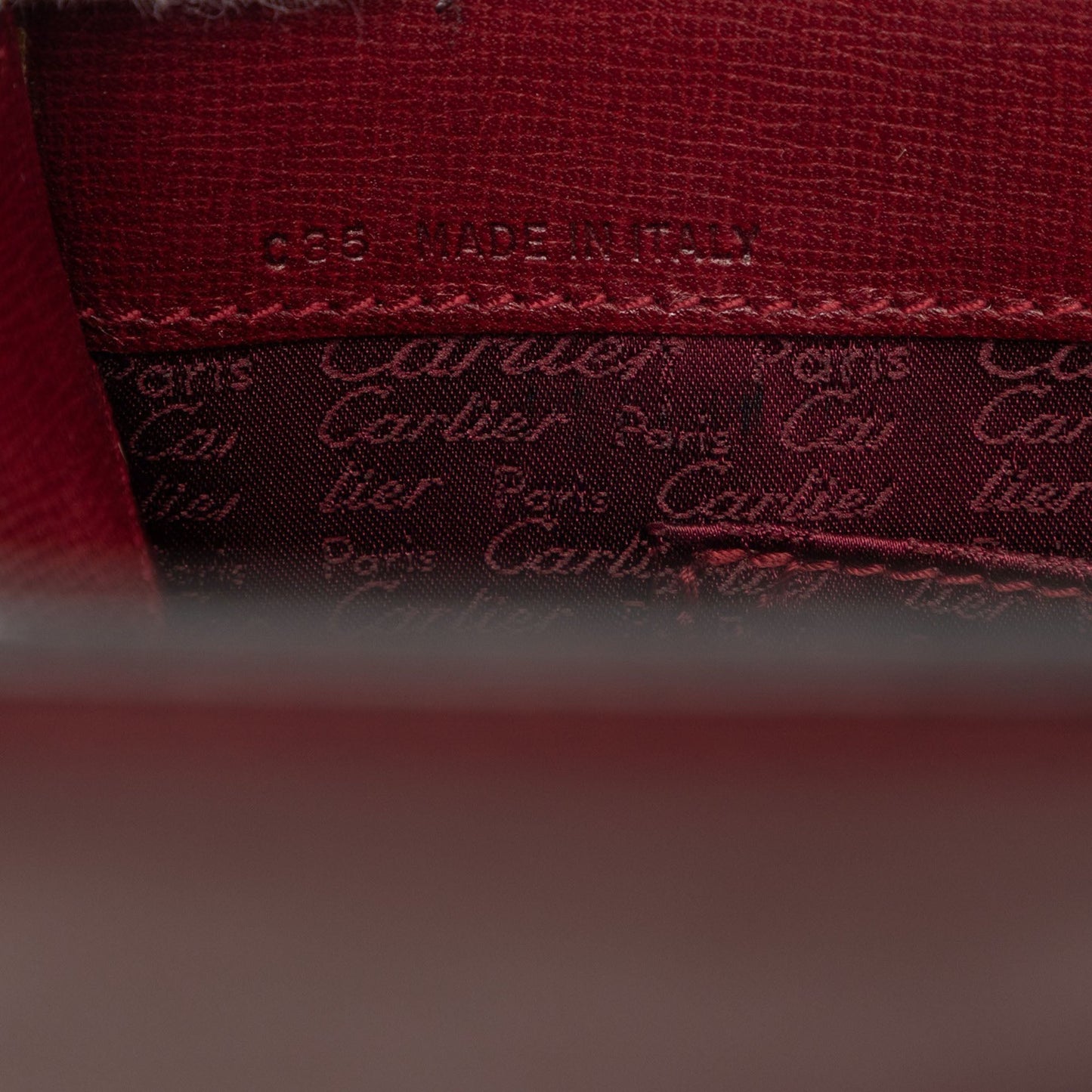 Cartier Leather Must De Cartier Crossbody