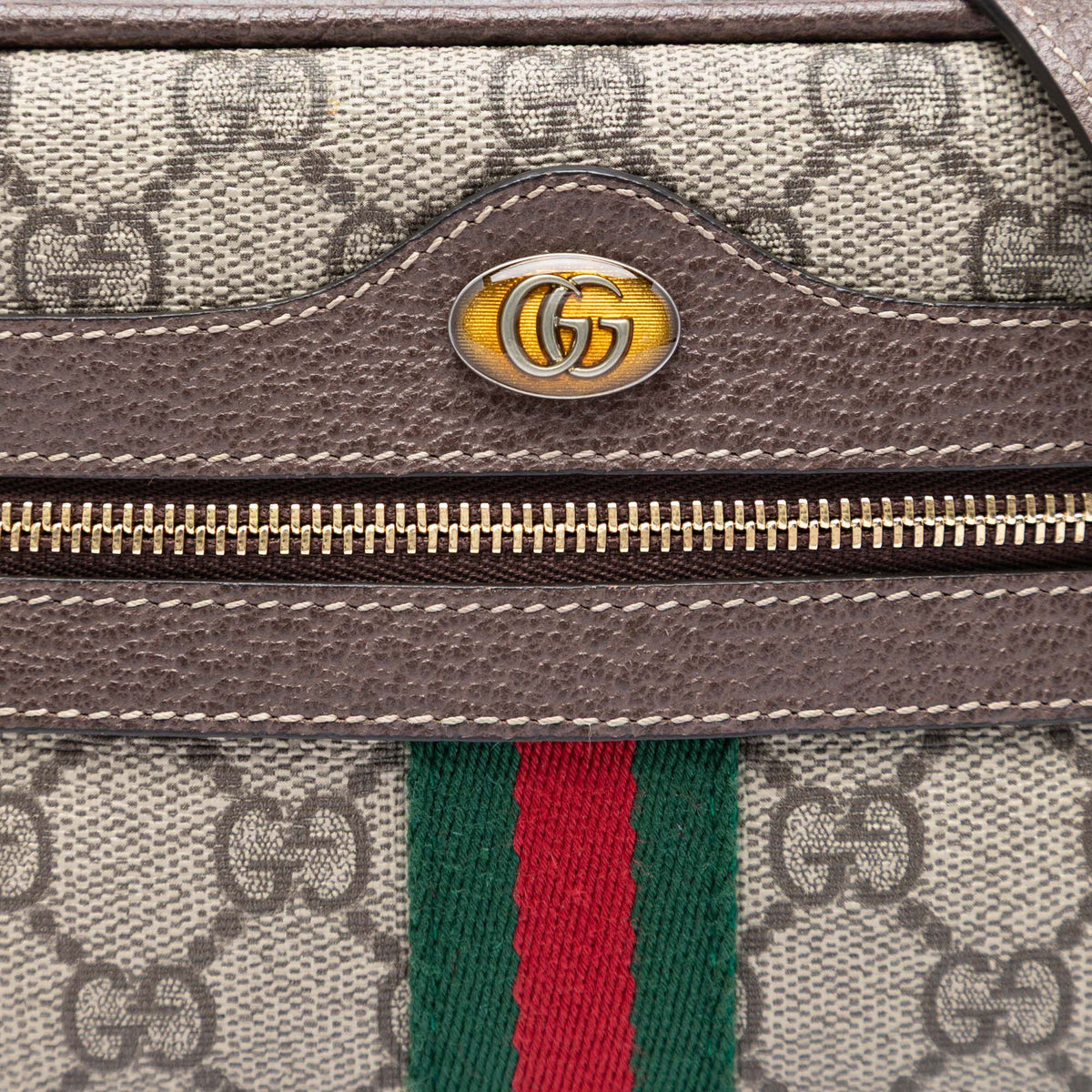 Gucci Mini GG Supreme Web Ophidia Crossbody
