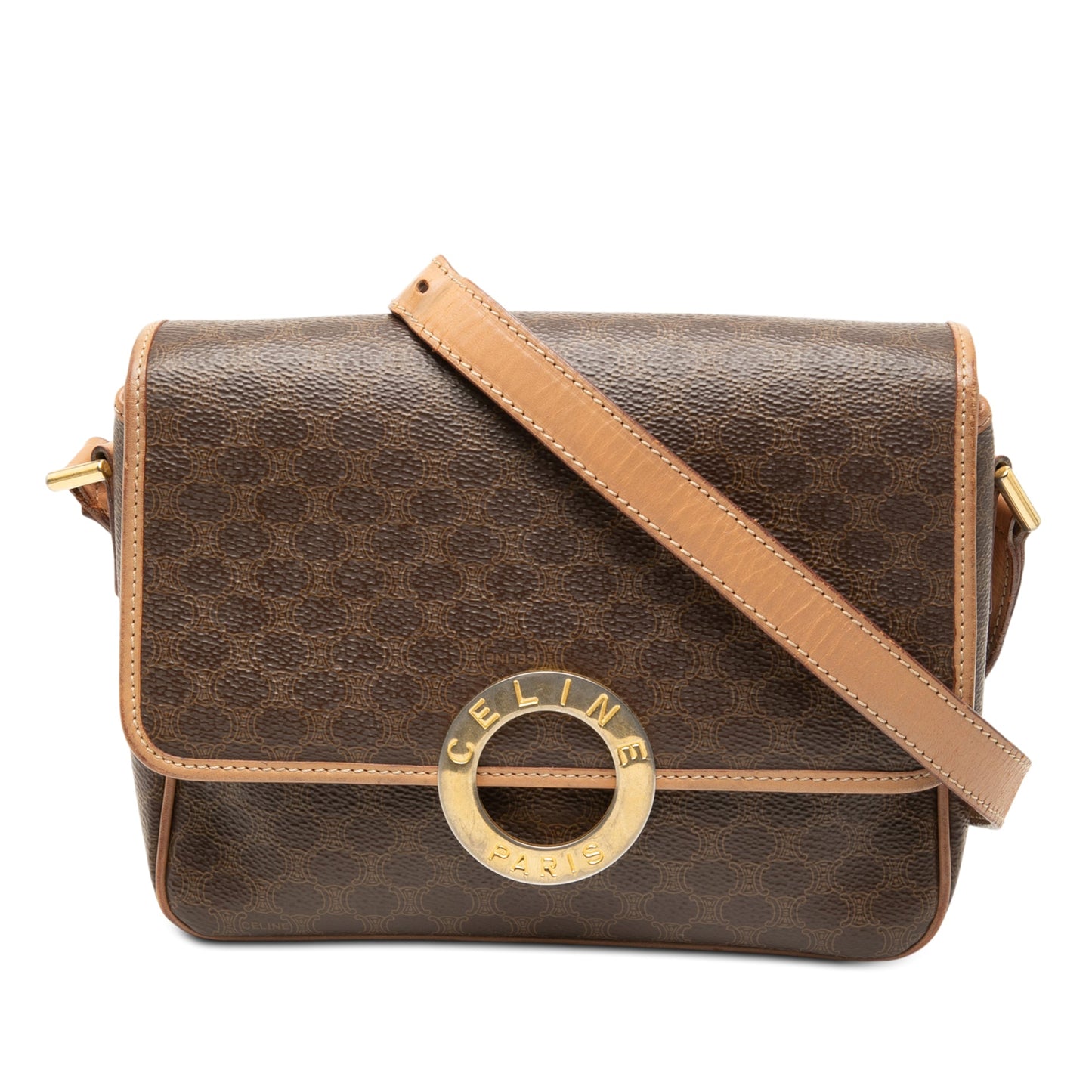 Celine Macadam Coated Canvas Crossbody