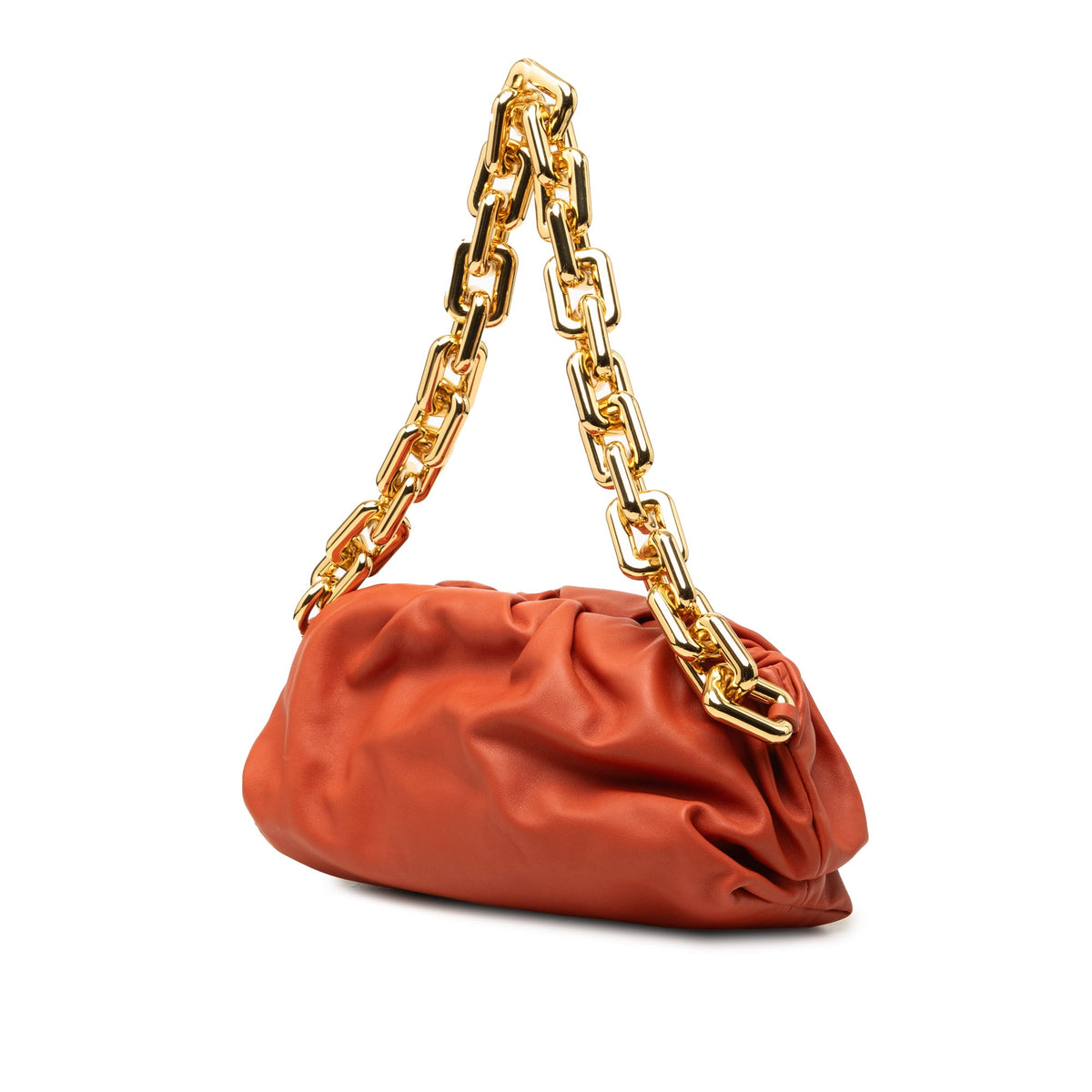 Bottega Veneta Lambskin Chain Pouch