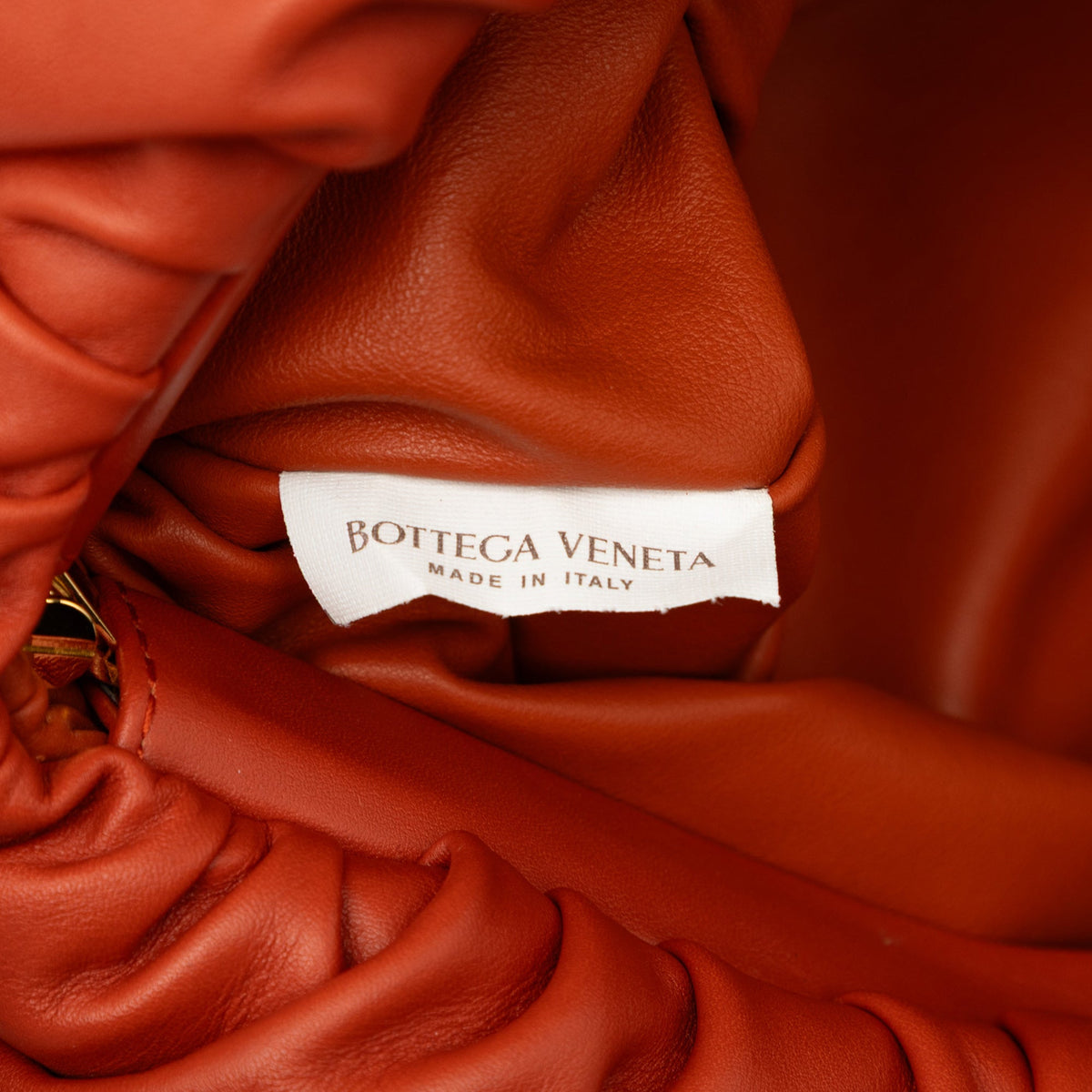 Bottega Veneta Lambskin Chain Pouch