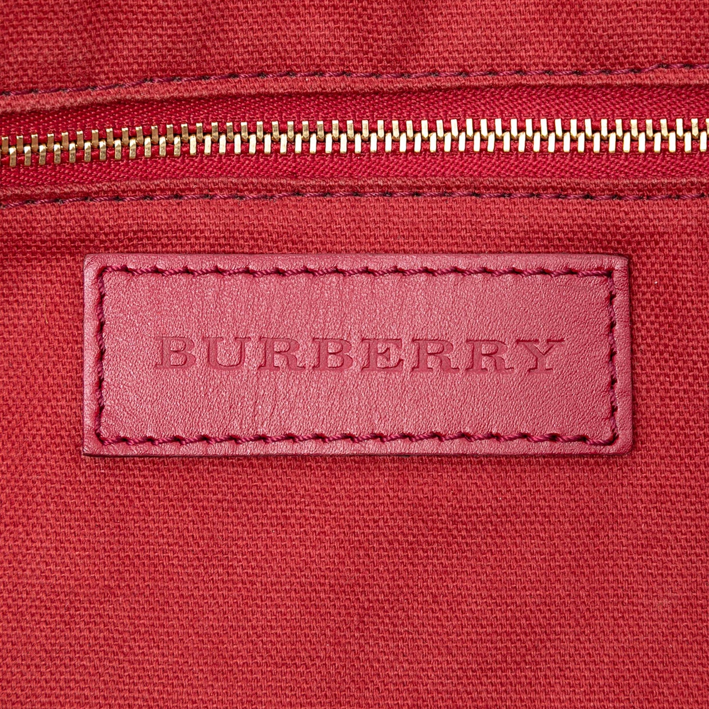 Burberry Medium Haymarket Check Coated Canvas Salisbury Tote