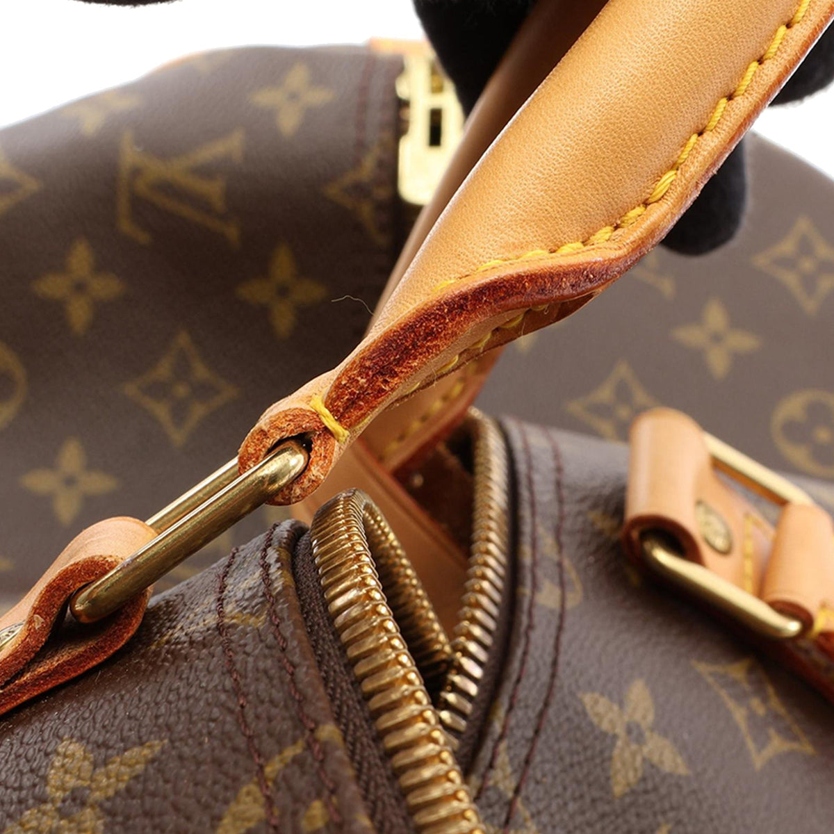 Louis Vuitton Monogram Keepall Bandouliere 55 — Brown