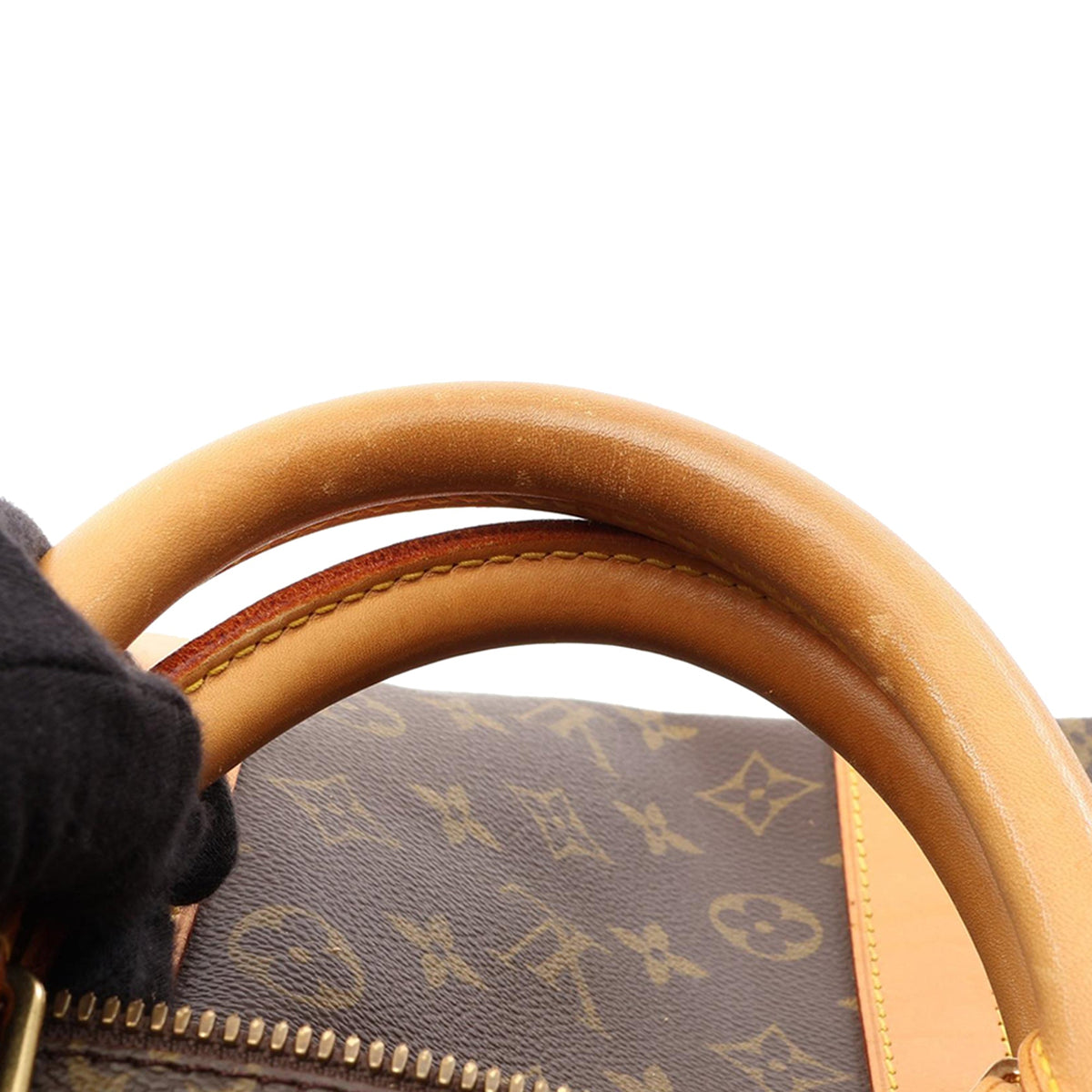Louis Vuitton Monogram Keepall Bandouliere 55 — Brown