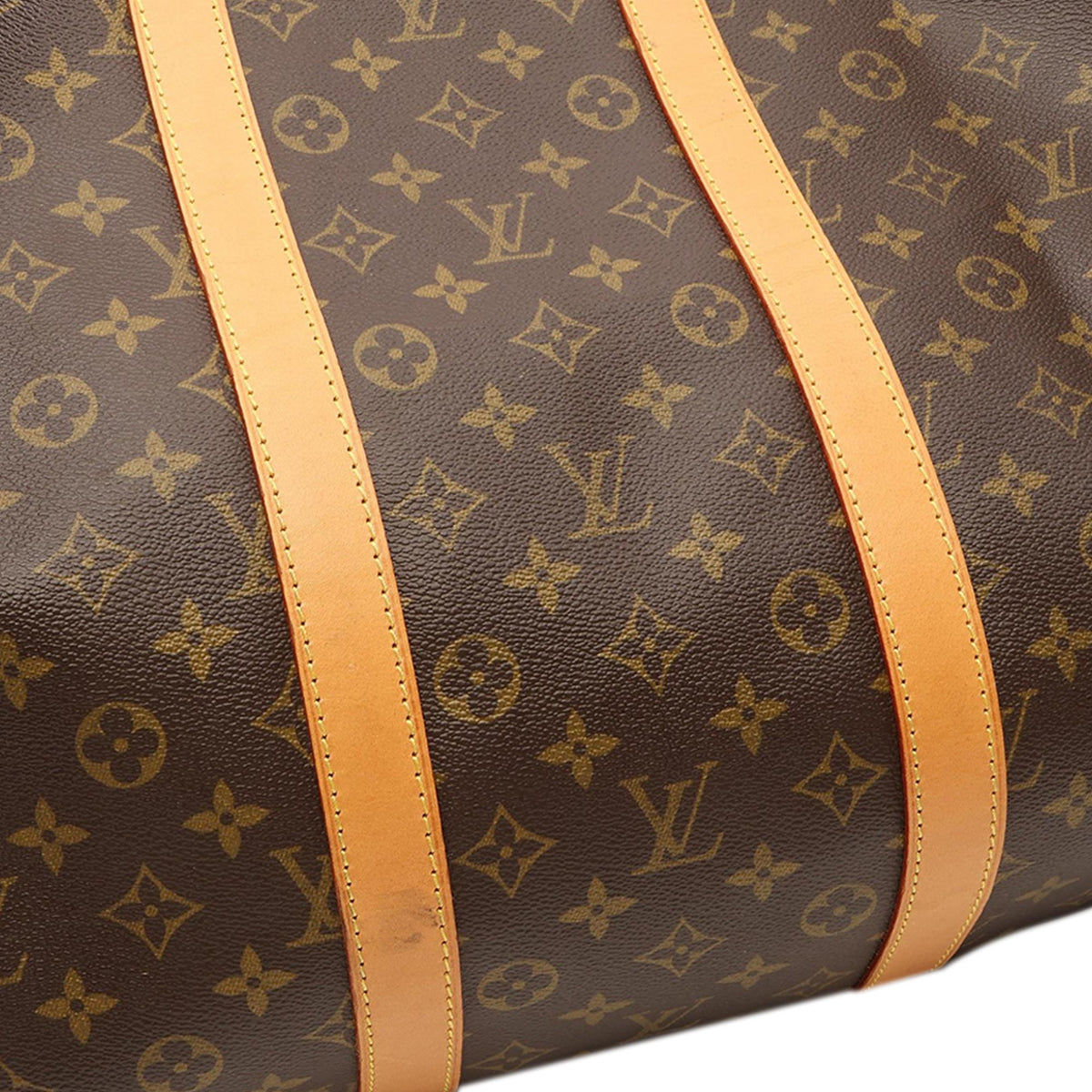 Louis Vuitton Monogram Keepall Bandouliere 55 — Brown