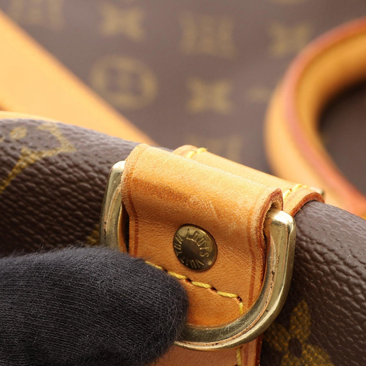 Louis Vuitton Monogram Keepall Bandouliere 55 — Brown