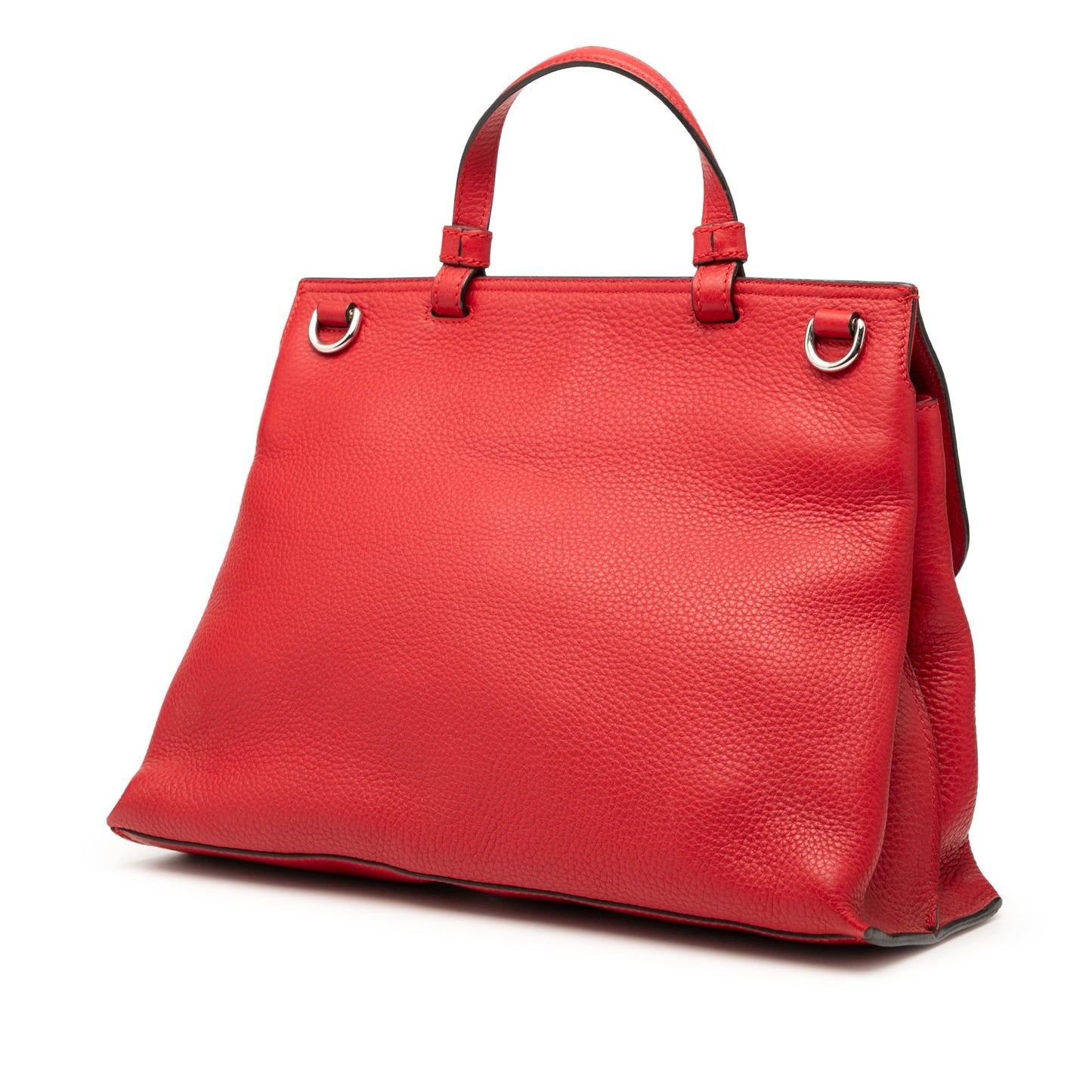 Gucci Medium Leather Bamboo Daily Satchel
