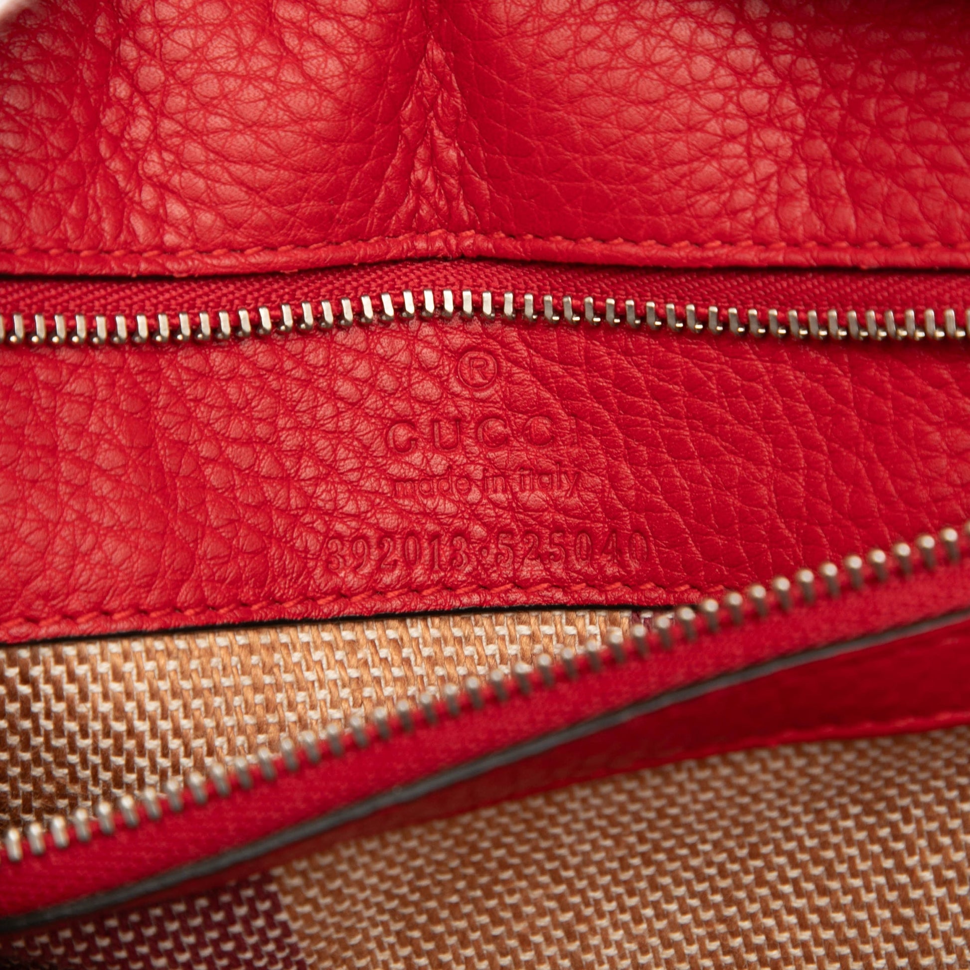 Gucci Medium Leather Bamboo Daily Satchel