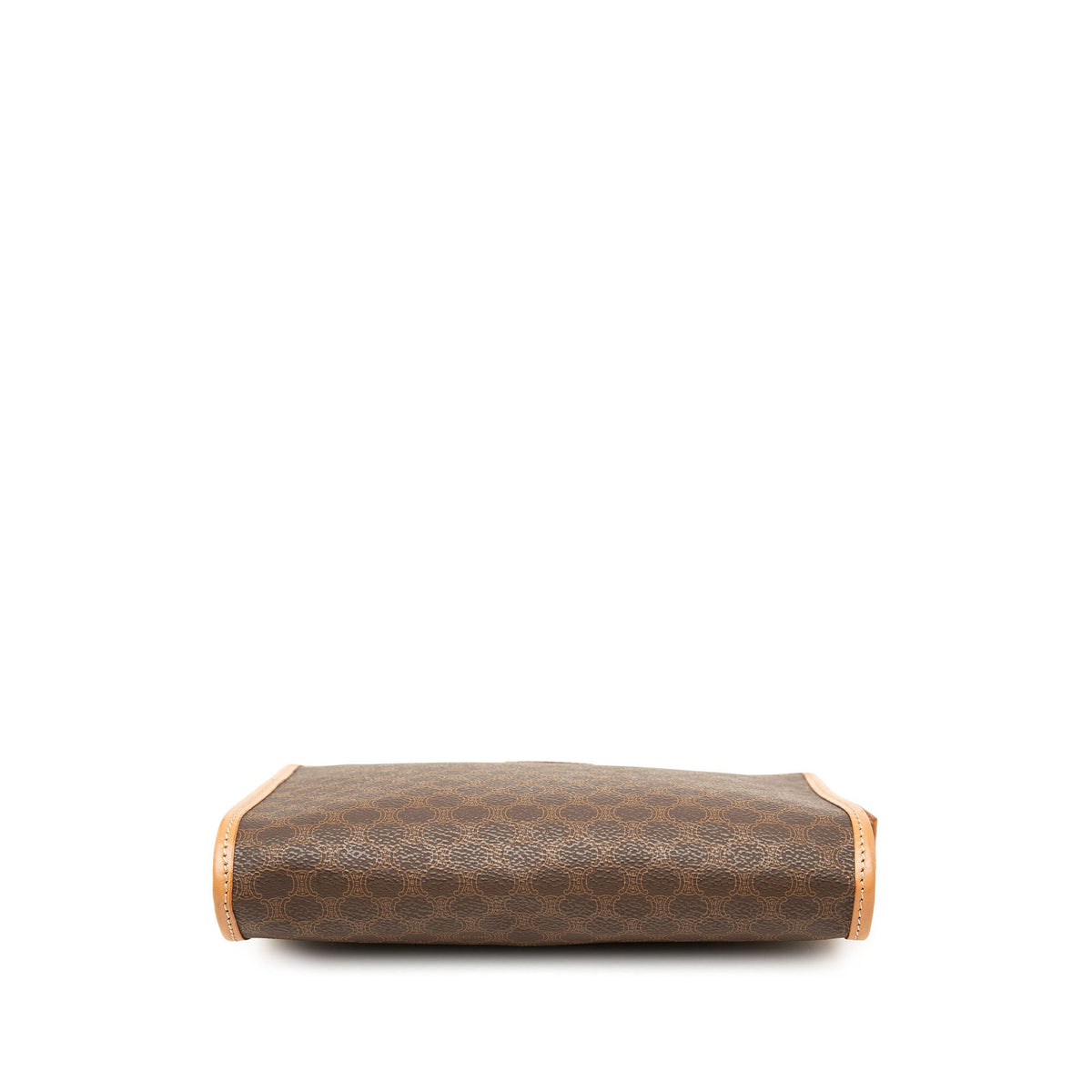 Celine Macadam Coated Canvas Clutch