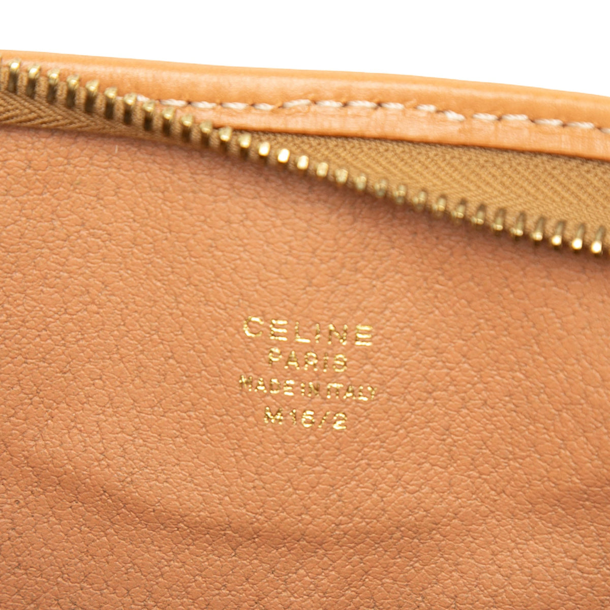 Celine Macadam Coated Canvas Clutch