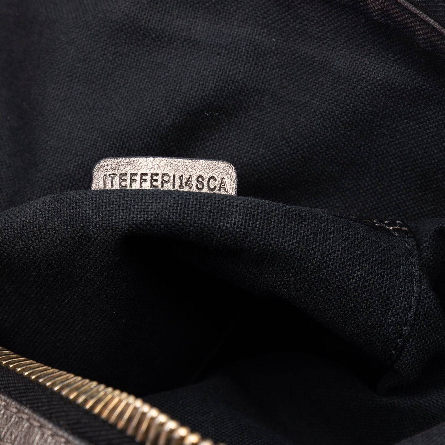 Burberry Supernova Check Coated Canvas and Metallic Leather Shoulder Bag