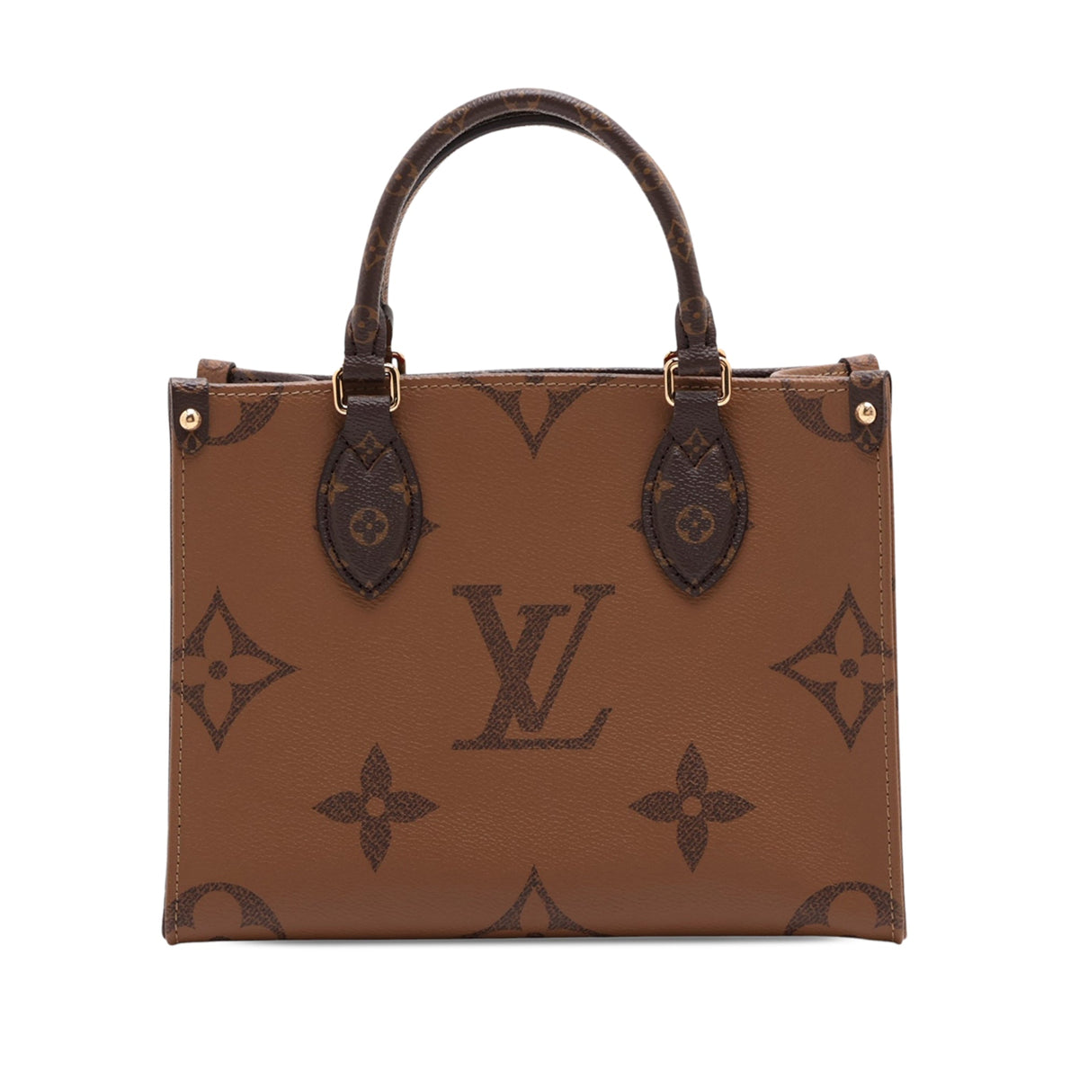 Louis Vuitton Monogram Reverse Giant OnTheGo PM — Brown